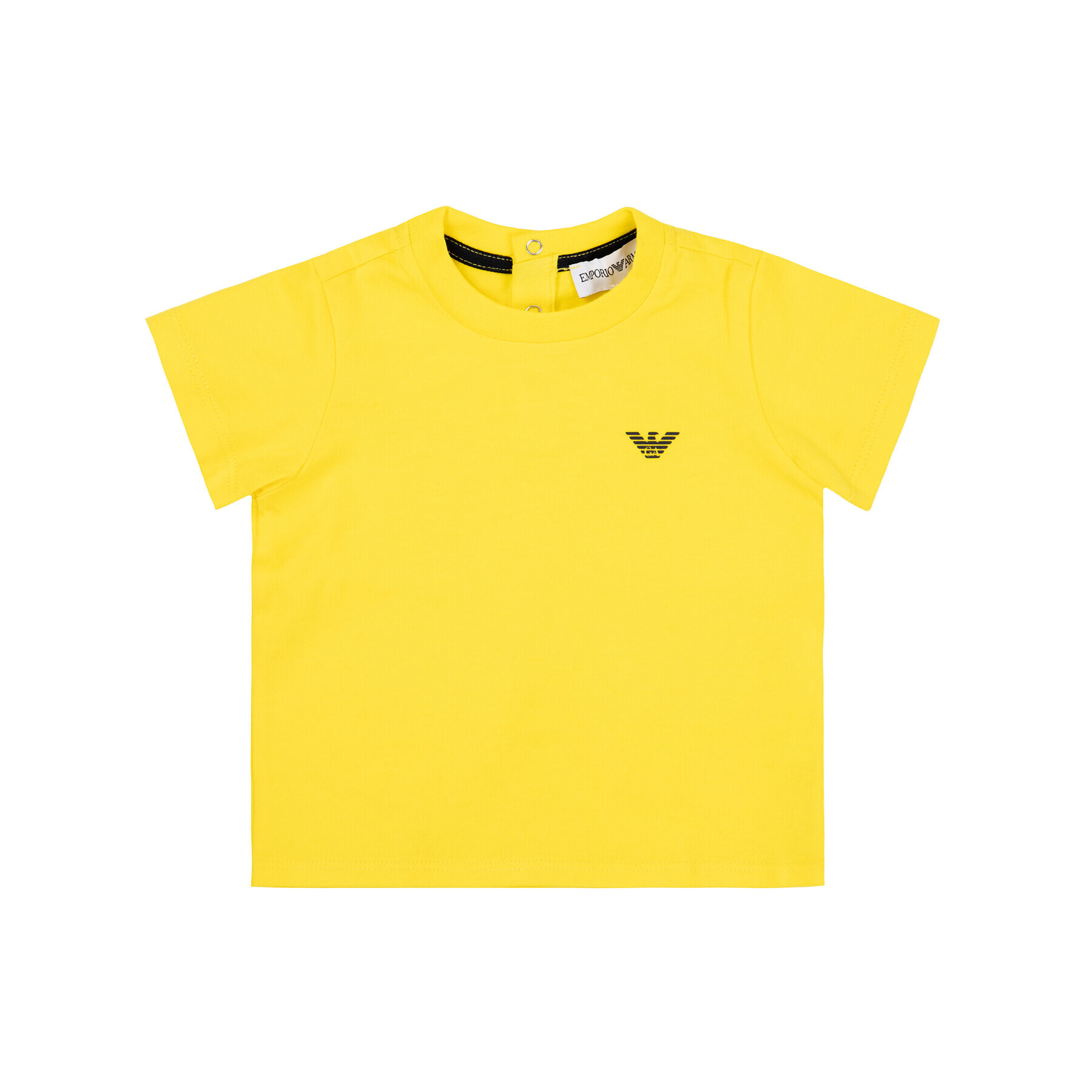 Emporio Armani Тишърт 8NHT05 4JFEZ 0254 Жълт Regular Fit - Pepit.bg