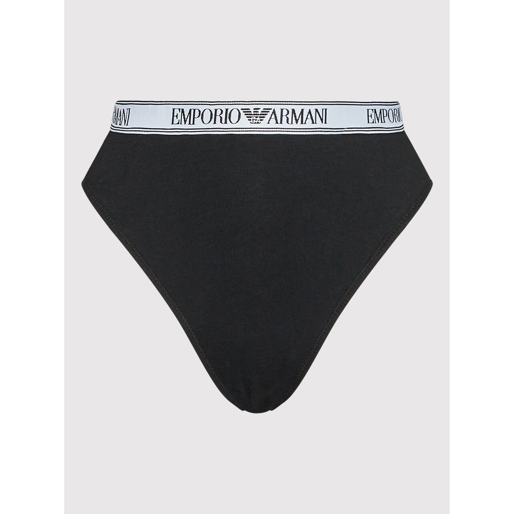 Emporio Armani Underwear Класически бикини с висока талия 164536 2R227 00020 Черен - Pepit.bg