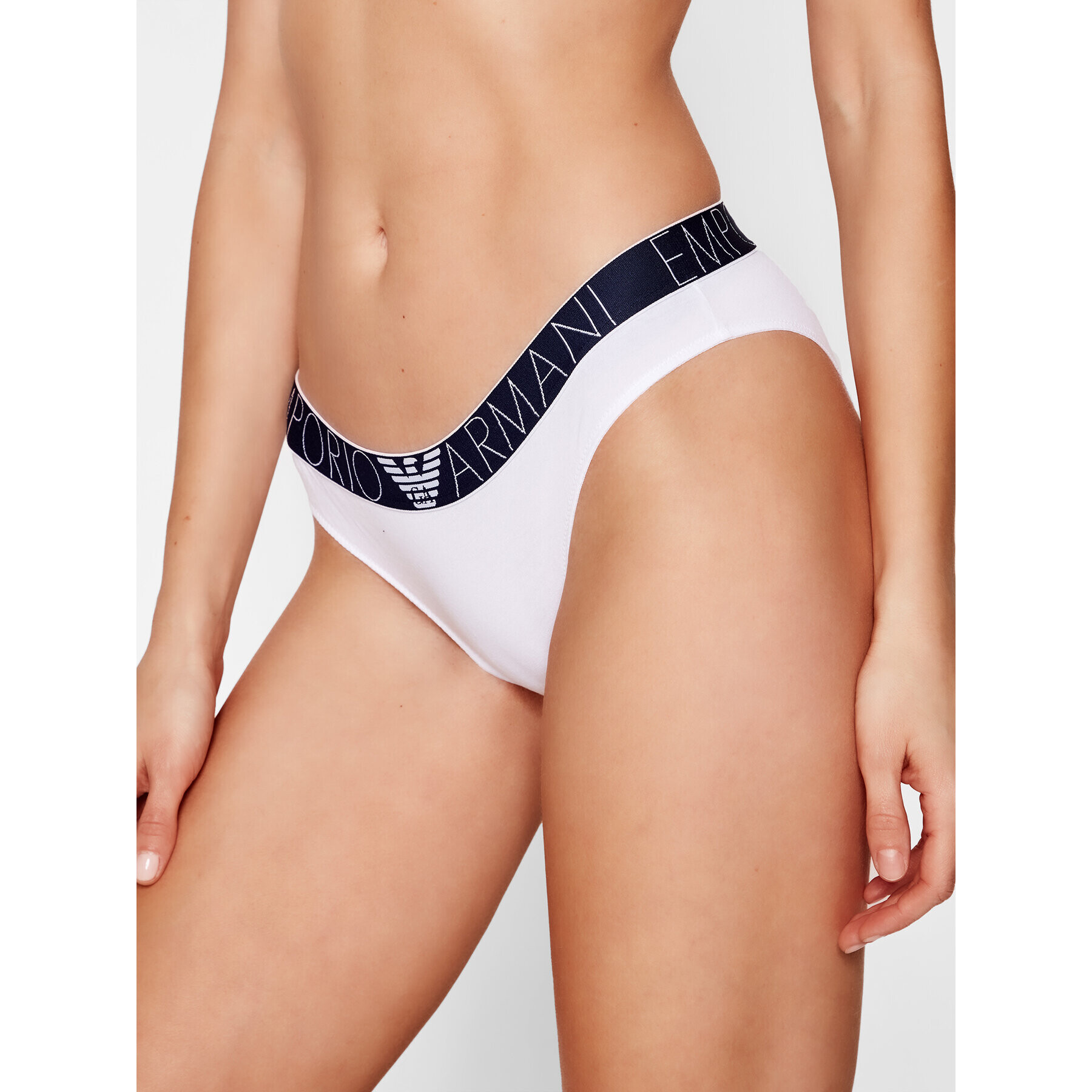 Emporio Armani Underwear Класически дамски бикини 162525 1P227 00010 Бял - Pepit.bg