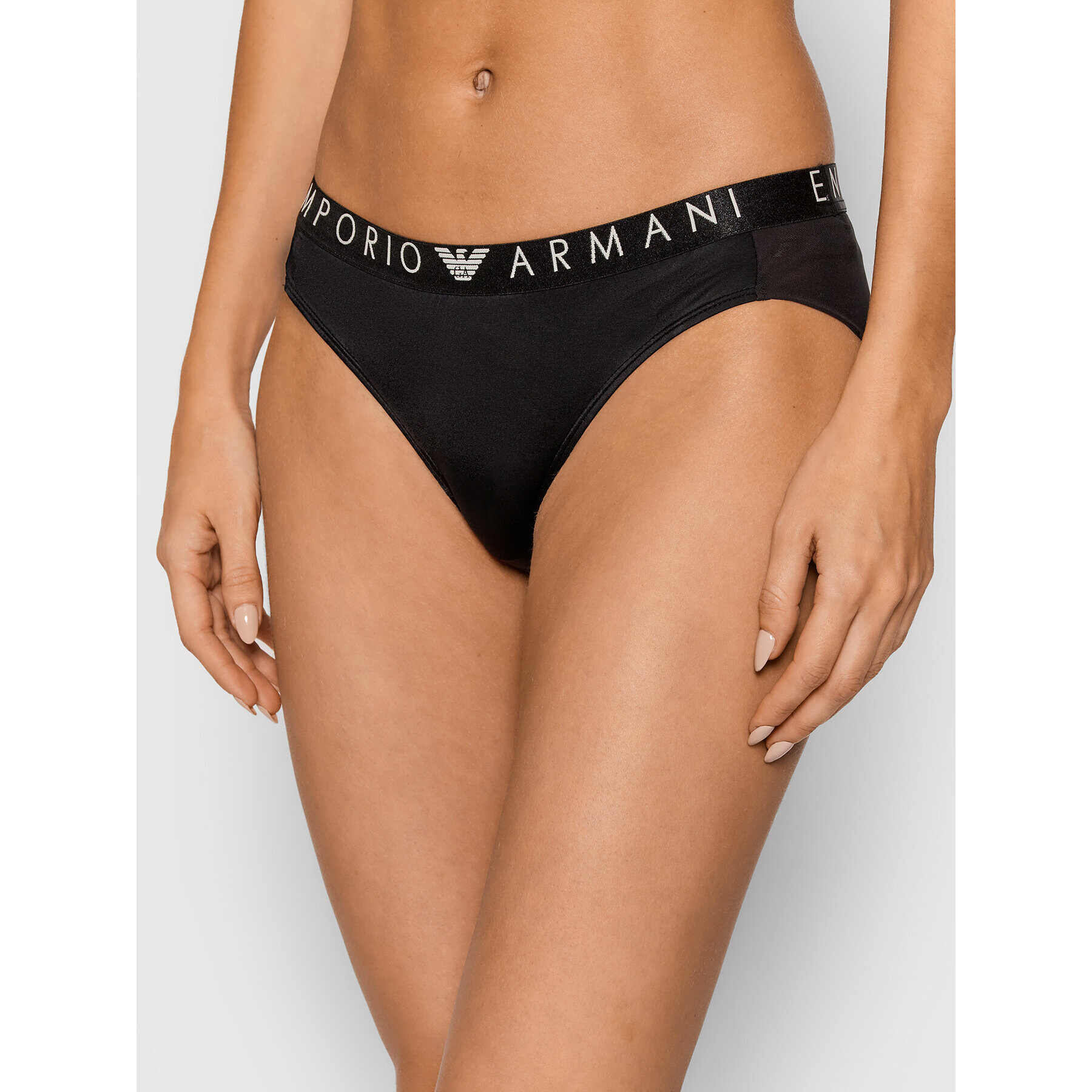 Emporio Armani Underwear Класически дамски бикини 164520 1A210 00020 Черен - Pepit.bg