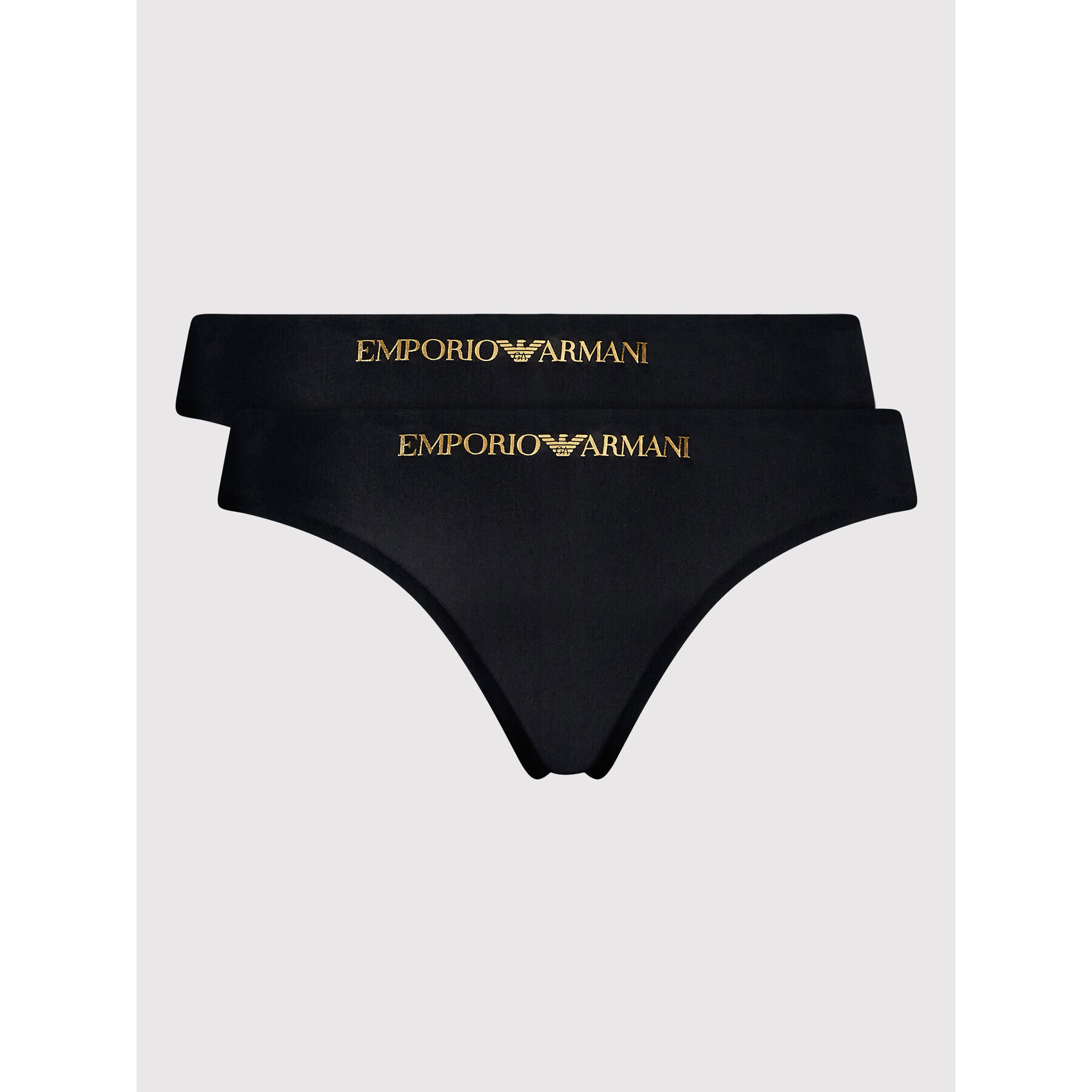 Emporio Armani Underwear Комплект 2 чифта бикини 163334 2R384 00020 Черен - Pepit.bg