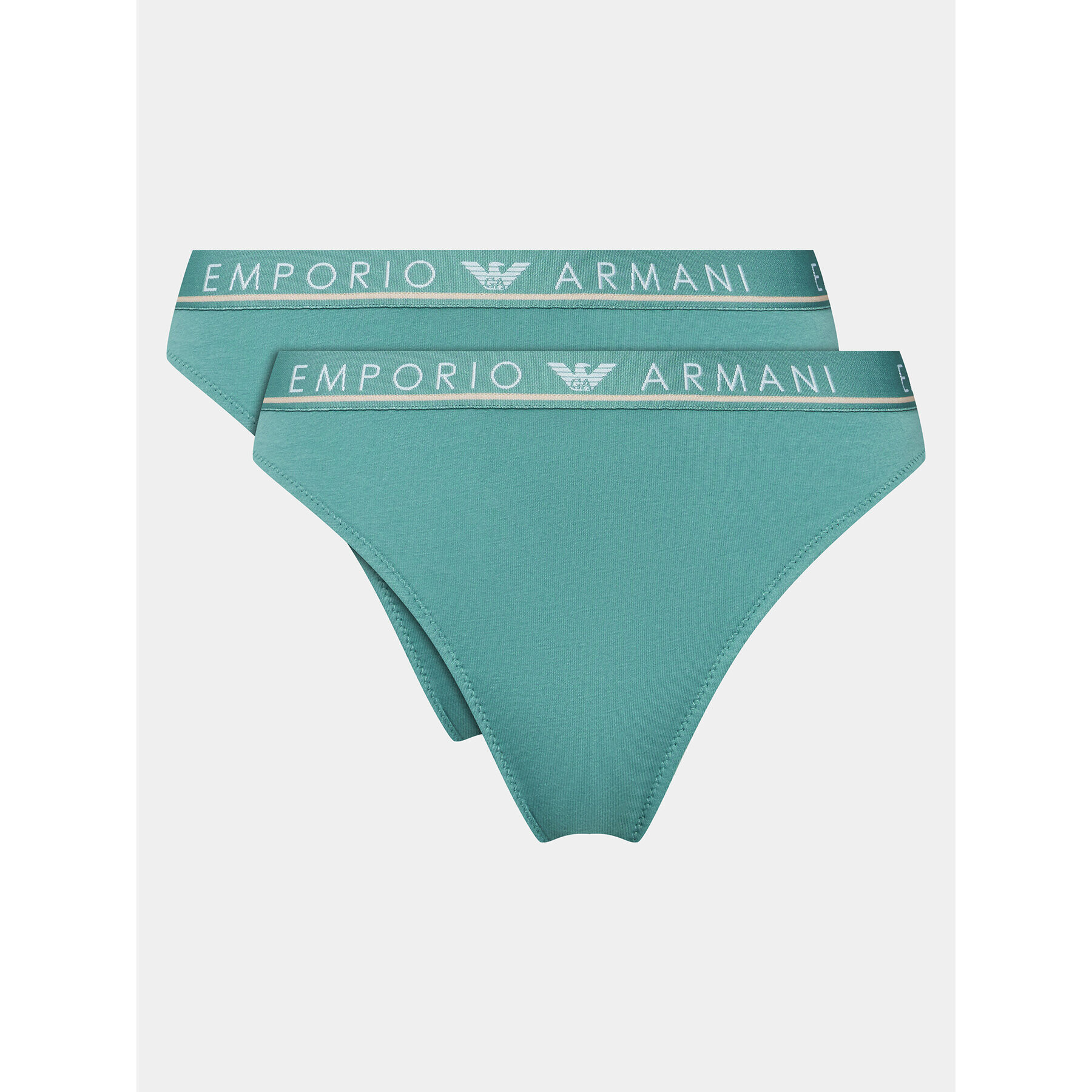 Emporio Armani Underwear Комплект 2 чифта бикини 163337 3F227 02631 Розов - Pepit.bg