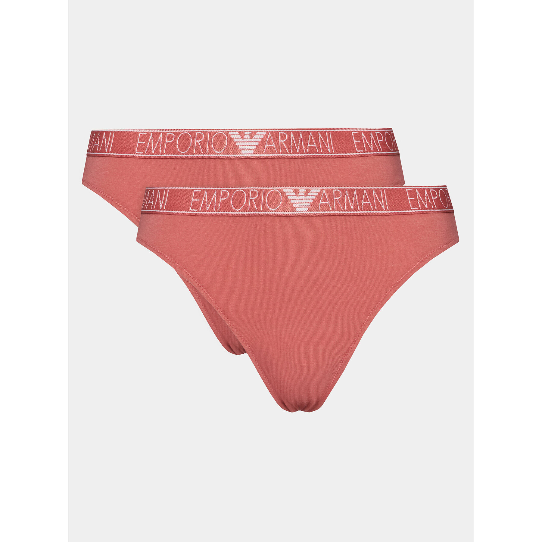 Emporio Armani Underwear Комплект 2 чифта бикини бразилиана 164752 4R223 05373 Розов - Pepit.bg