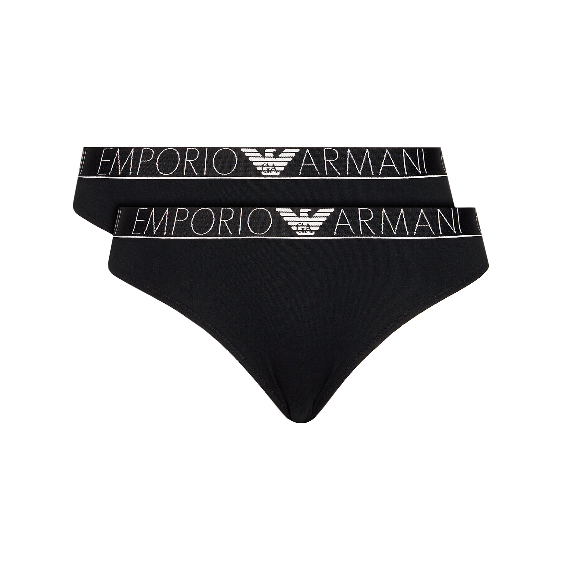 Emporio Armani Underwear Комплект 2 чифта класически бикини 163334 0A317 17020 Черен - Pepit.bg