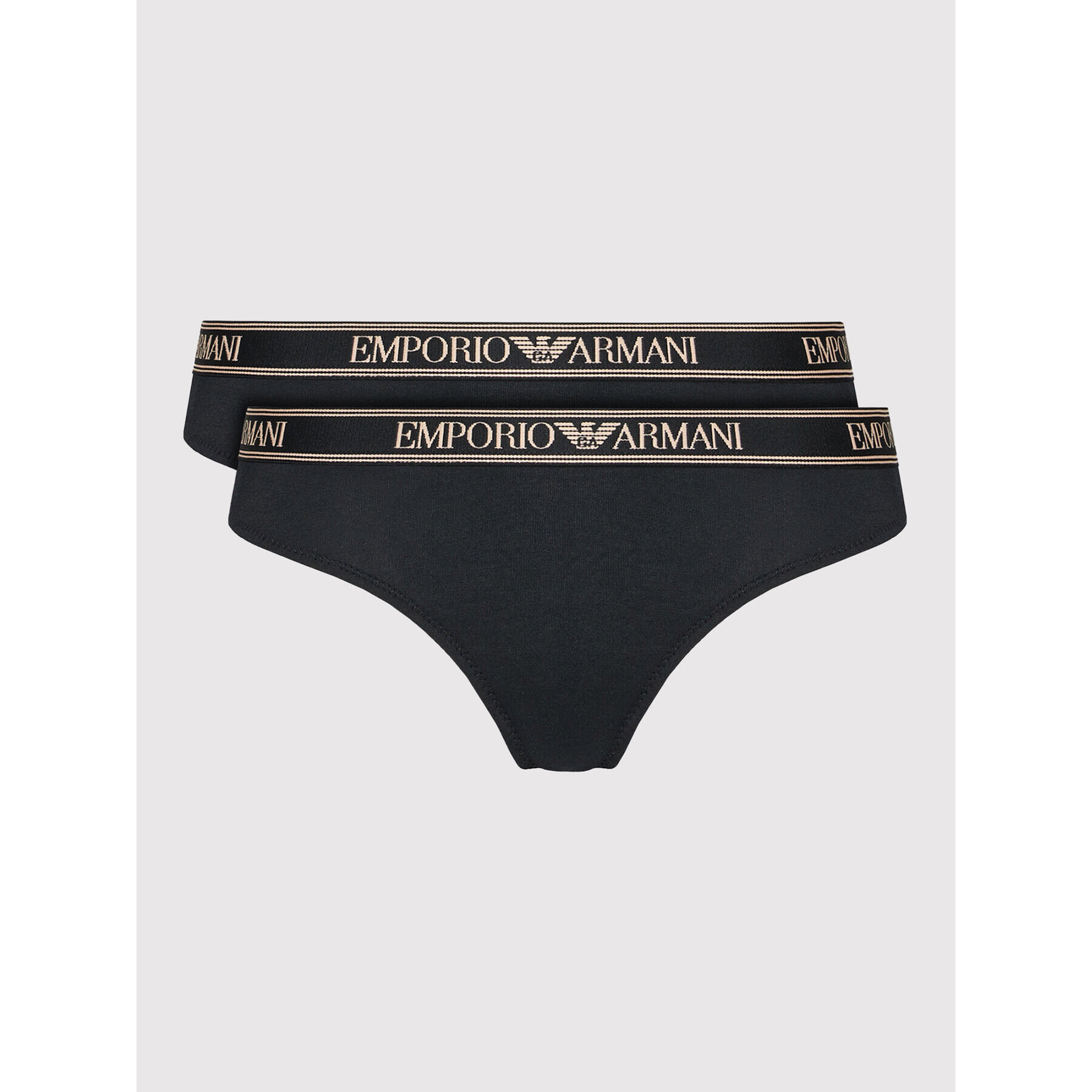 Emporio Armani Underwear Комплект 2 чифта класически бикини 163334 1A227 00020 Черен - Pepit.bg