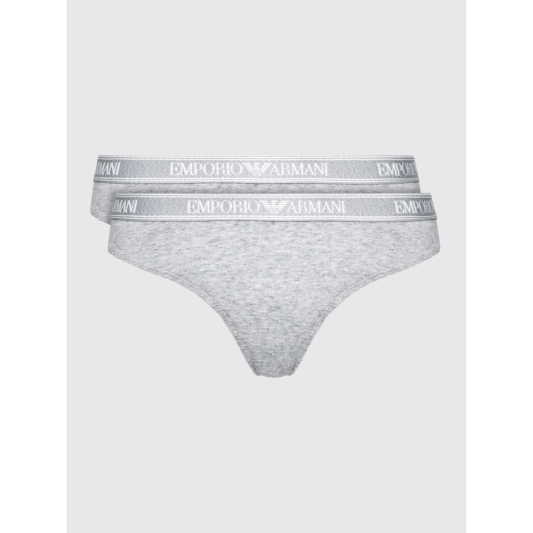 Emporio Armani Underwear Комплект 2 чифта класически бикини 163334 1A227 00948 Сив - Pepit.bg