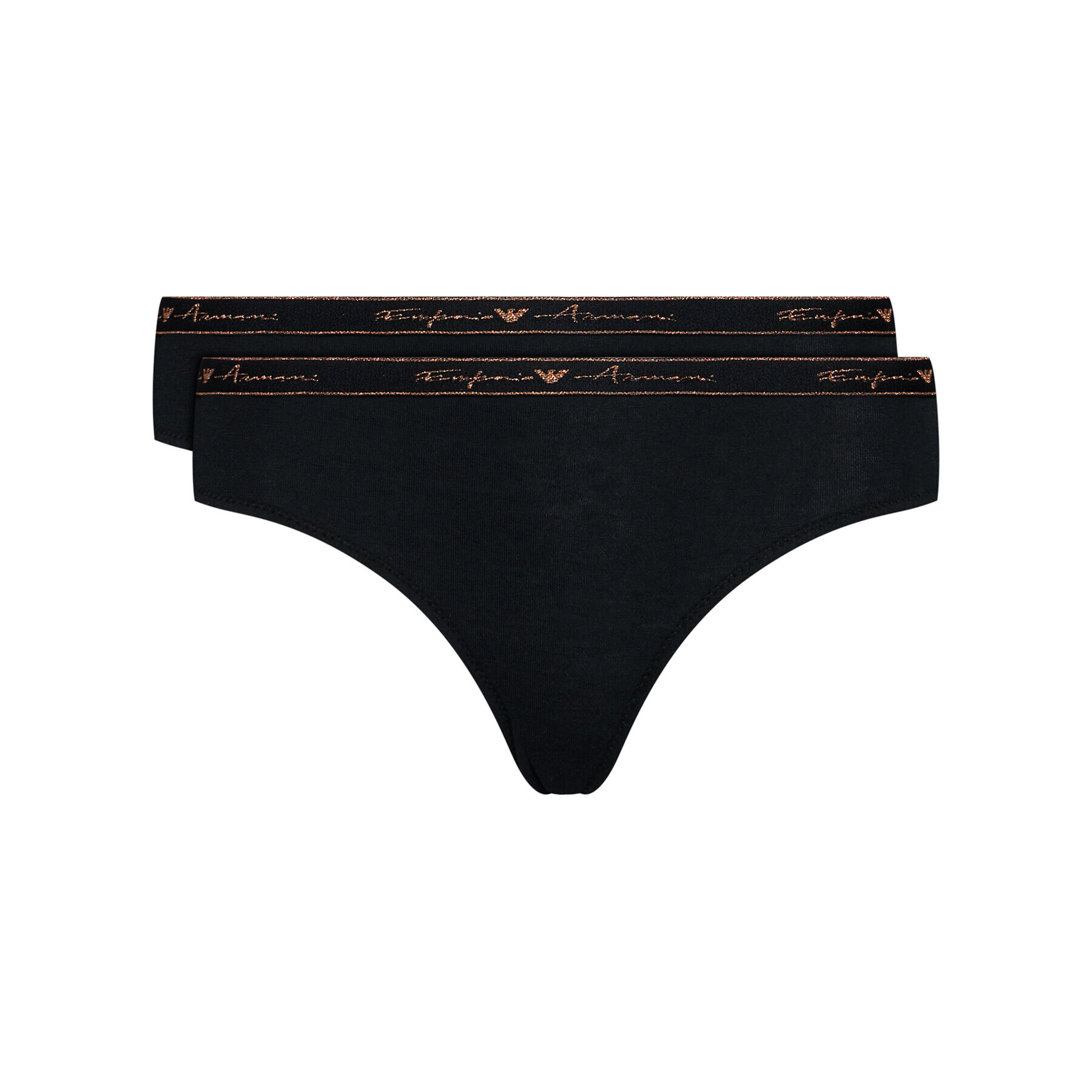 Emporio Armani Underwear Комплект 2 чифта класически бикини 163334 1P223 17020 Черен - Pepit.bg