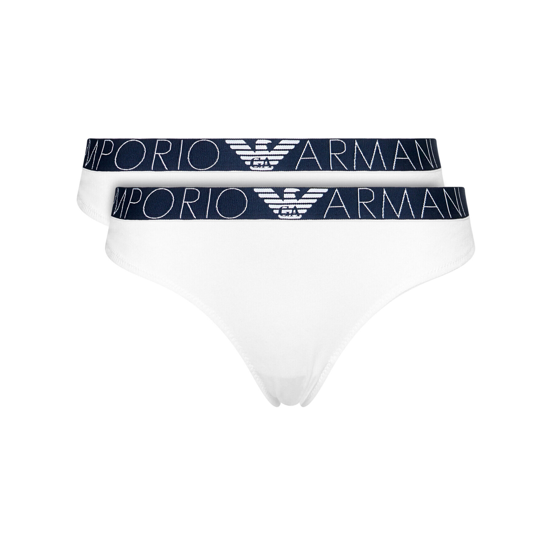 Emporio Armani Underwear Комплект 2 чифта класически бикини 163334 1P227 04710 Бял - Pepit.bg