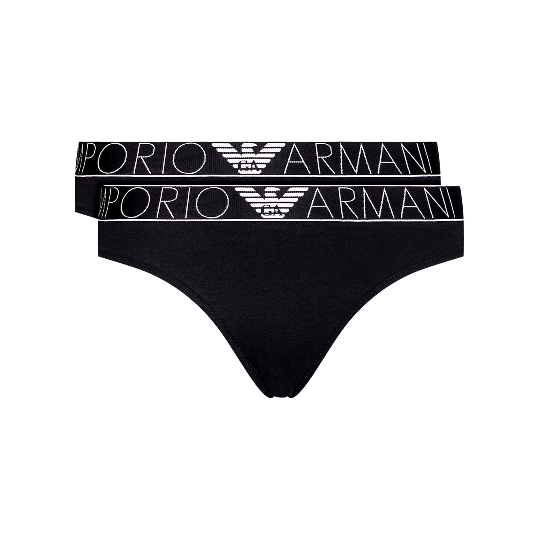 Emporio Armani Underwear Комплект 2 чифта класически бикини 163334 1P227 17020 Черен - Pepit.bg