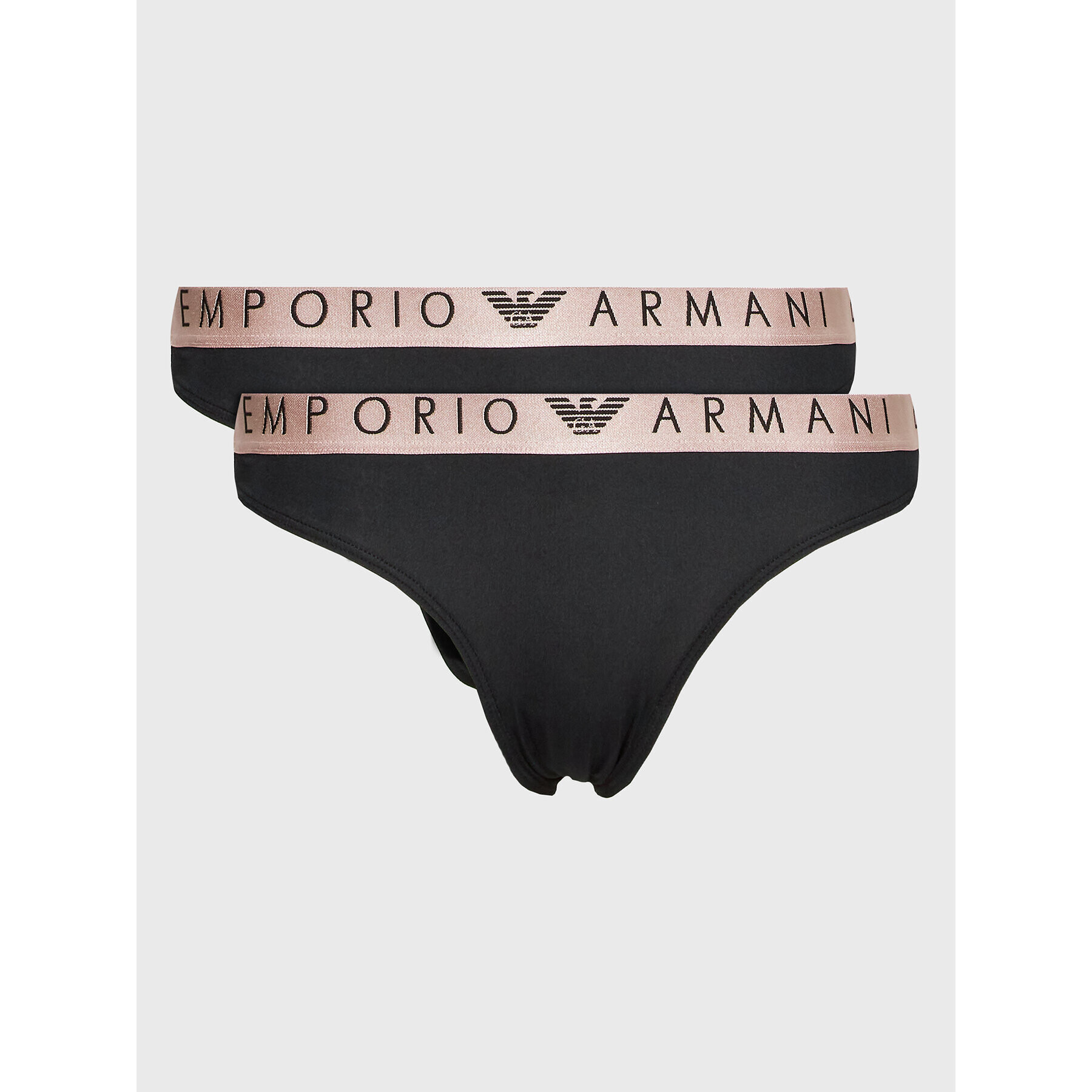 Emporio Armani Underwear Комплект 2 чифта класически бикини 163334 2F235 00020 Черен - Pepit.bg