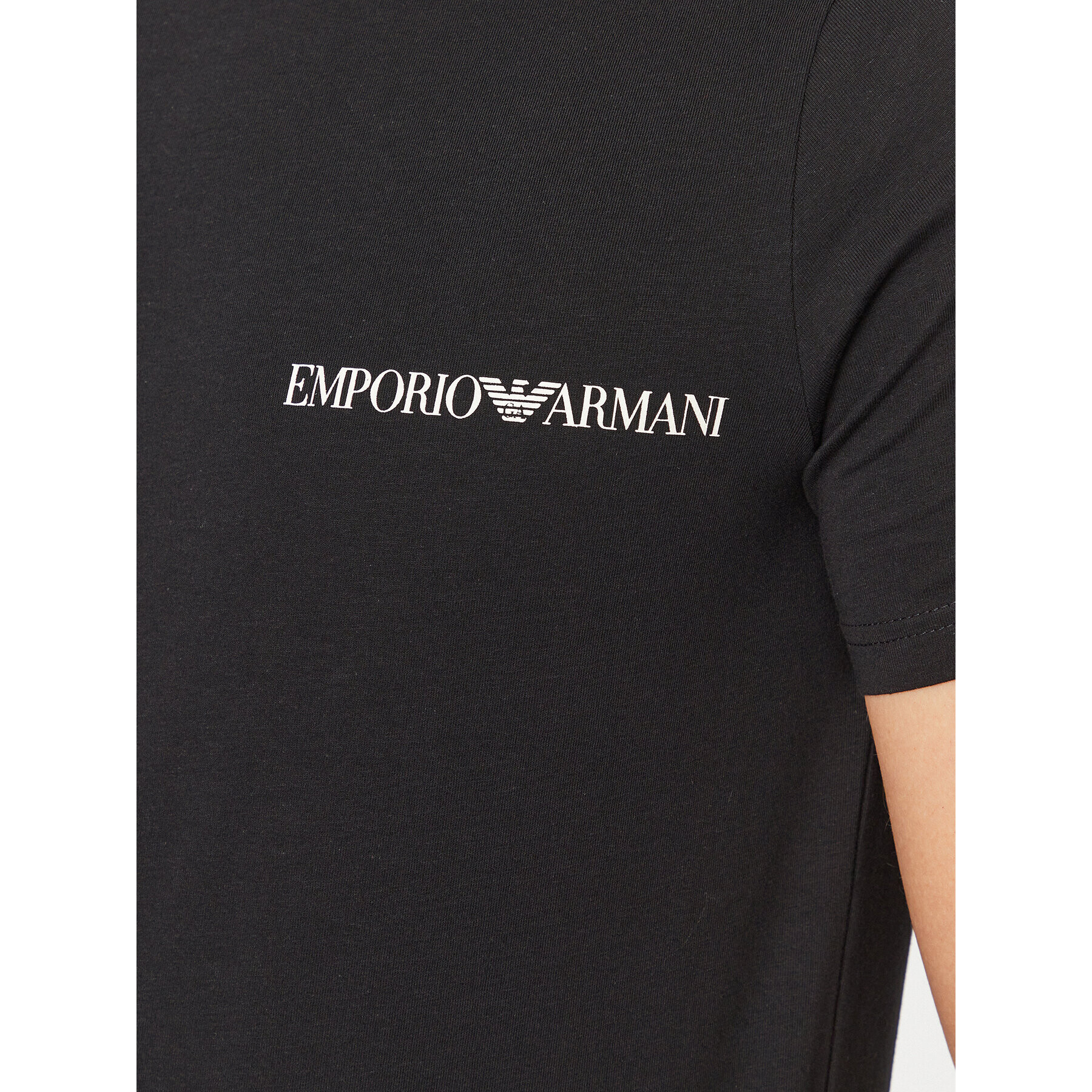 Emporio Armani Underwear Комплект 2 тишъртки 111267 3F717 05720 Черен Regular Fit - Pepit.bg