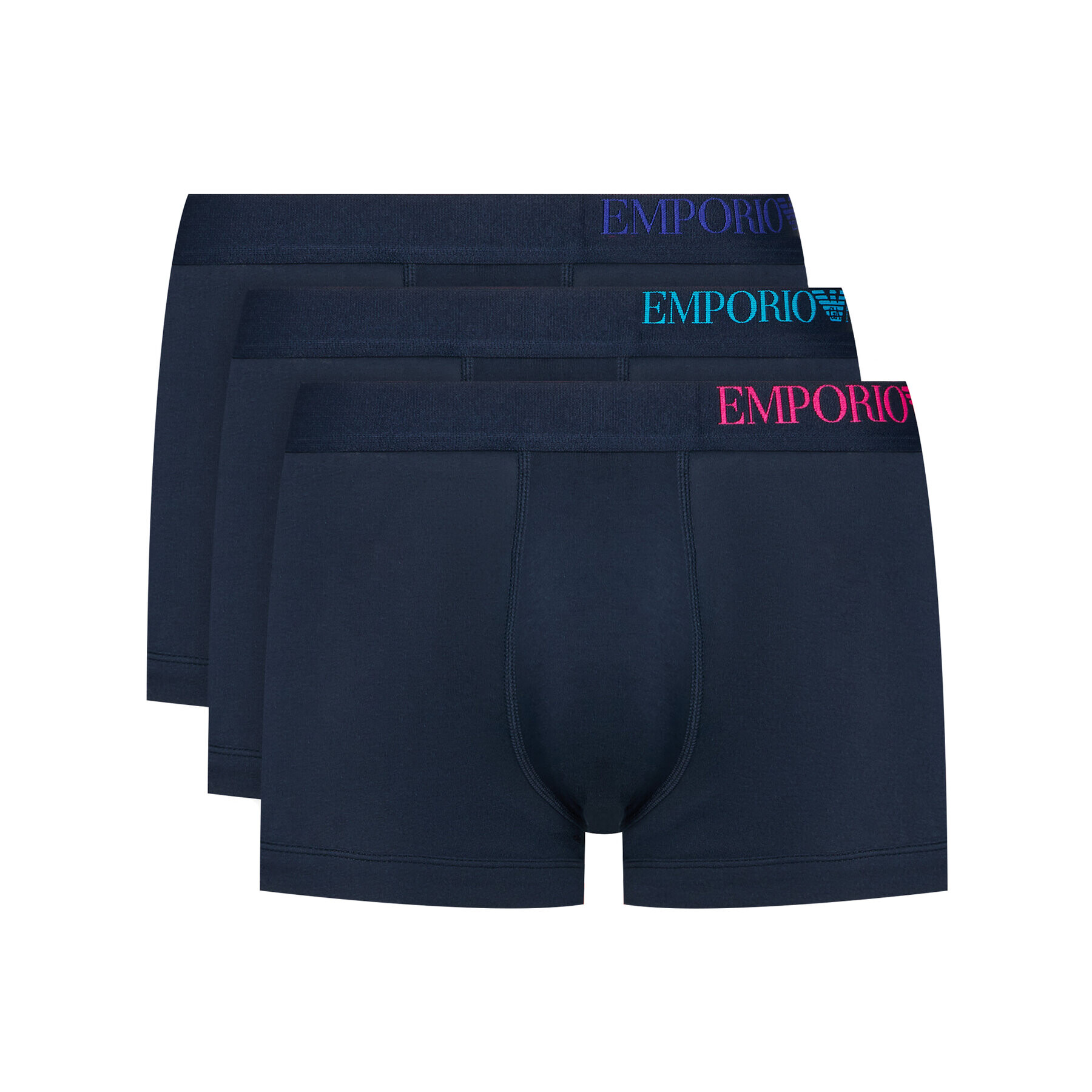 Emporio Armani Underwear Комплект 3 чифта боксерки 111357 0A713 70435 Тъмносин - Pepit.bg