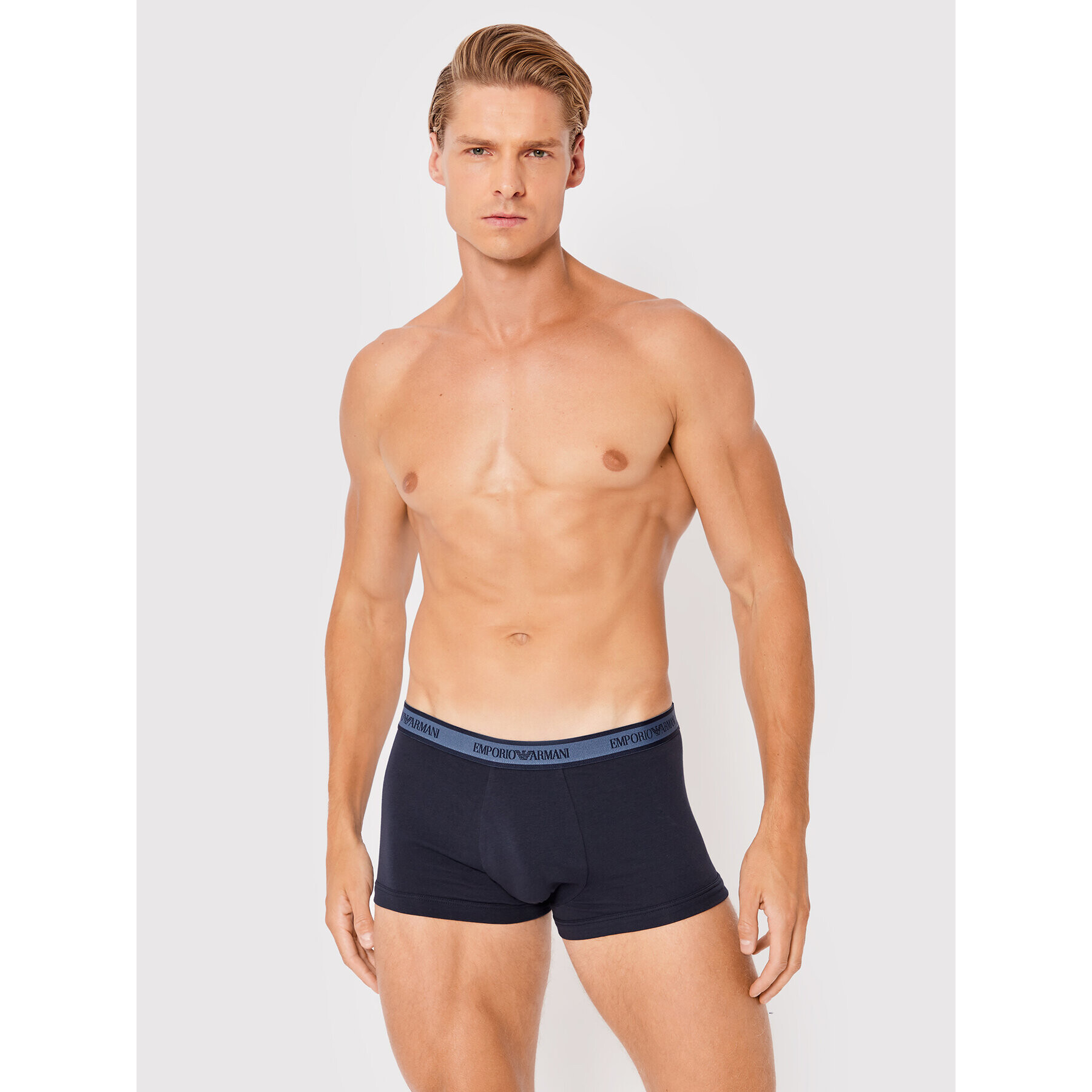 Emporio Armani Underwear Комплект 3 чифта боксерки 111357 2F717 40035 Тъмносин - Pepit.bg