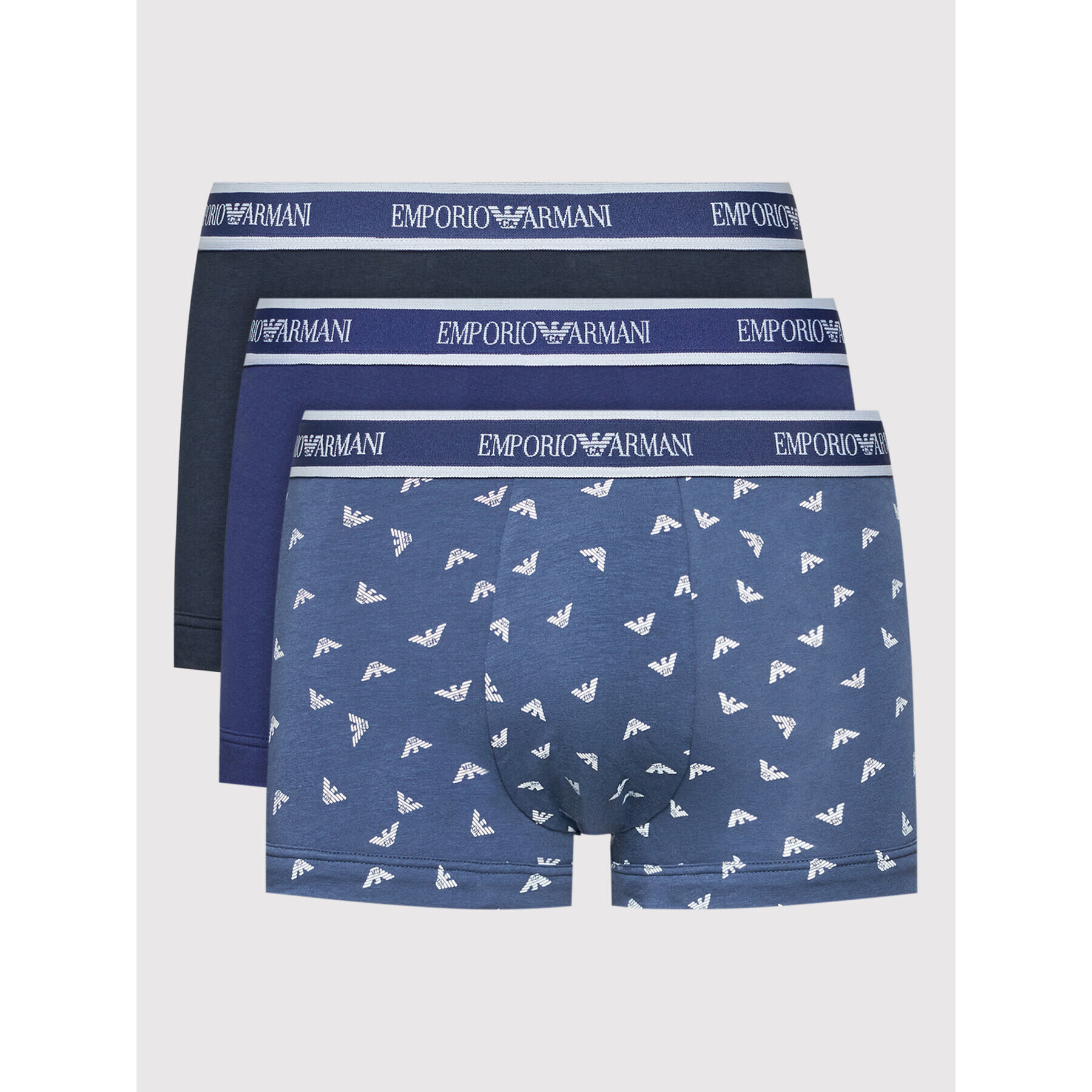 Emporio Armani Underwear Комплект 3 чифта боксерки 111357 2R717 96835 Тъмносин - Pepit.bg