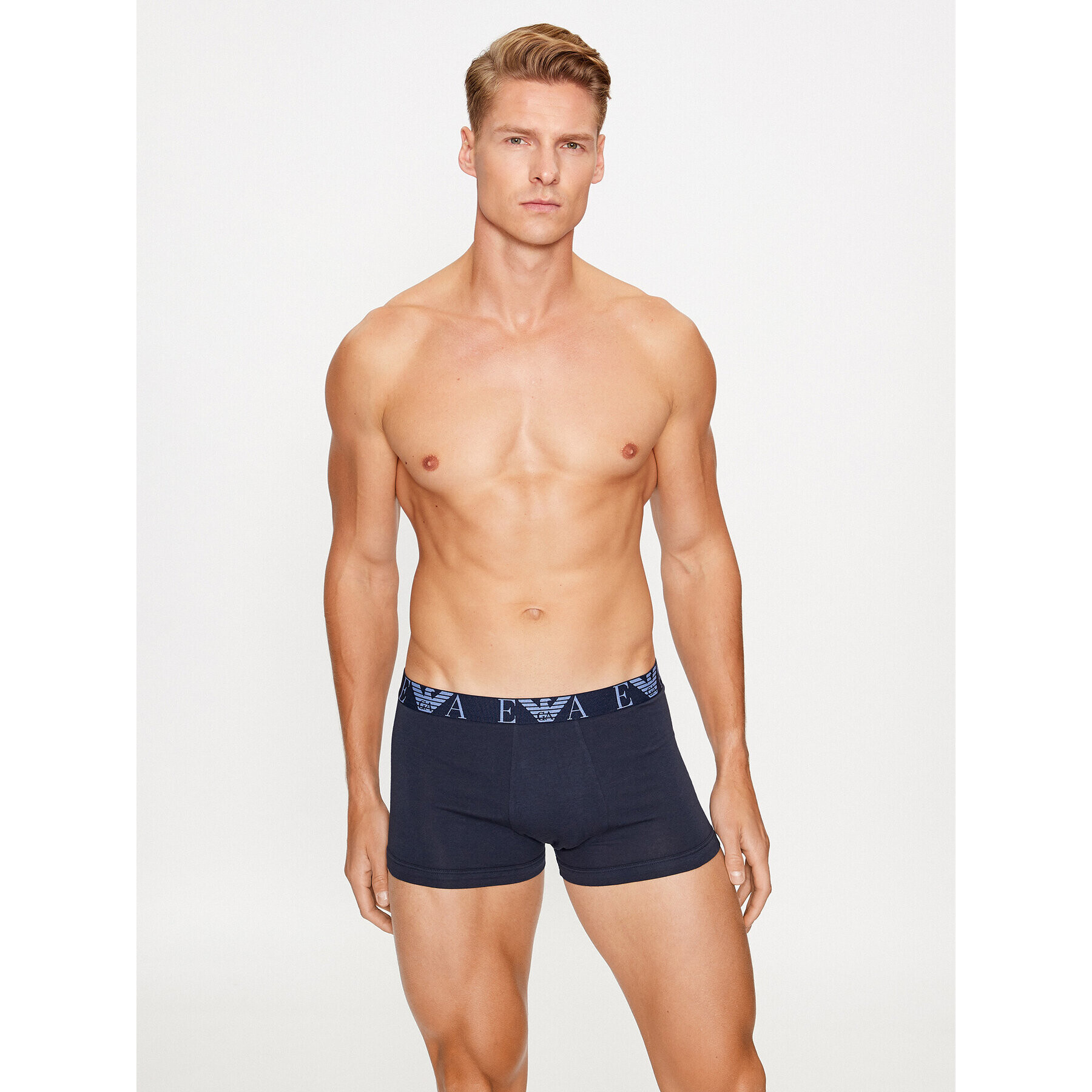 Emporio Armani Underwear Комплект 3 чифта боксерки 111357 3F715 40035 Тъмносин - Pepit.bg