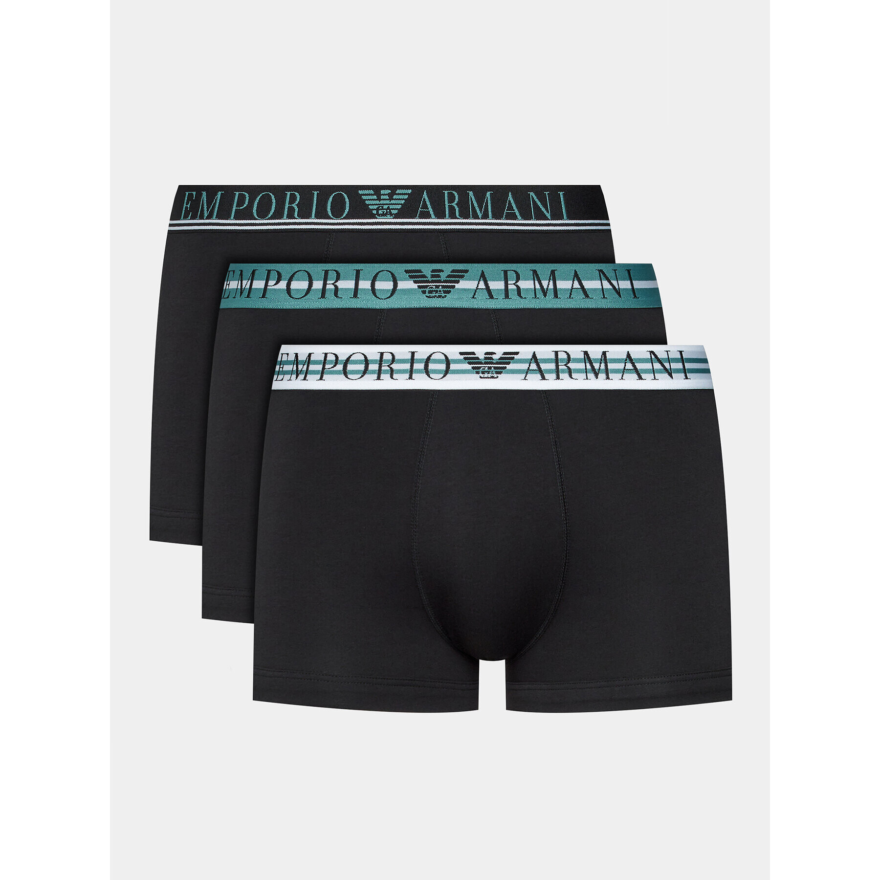 Emporio Armani Underwear Комплект 3 чифта боксерки 111357 3F723 73320 Черен - Pepit.bg