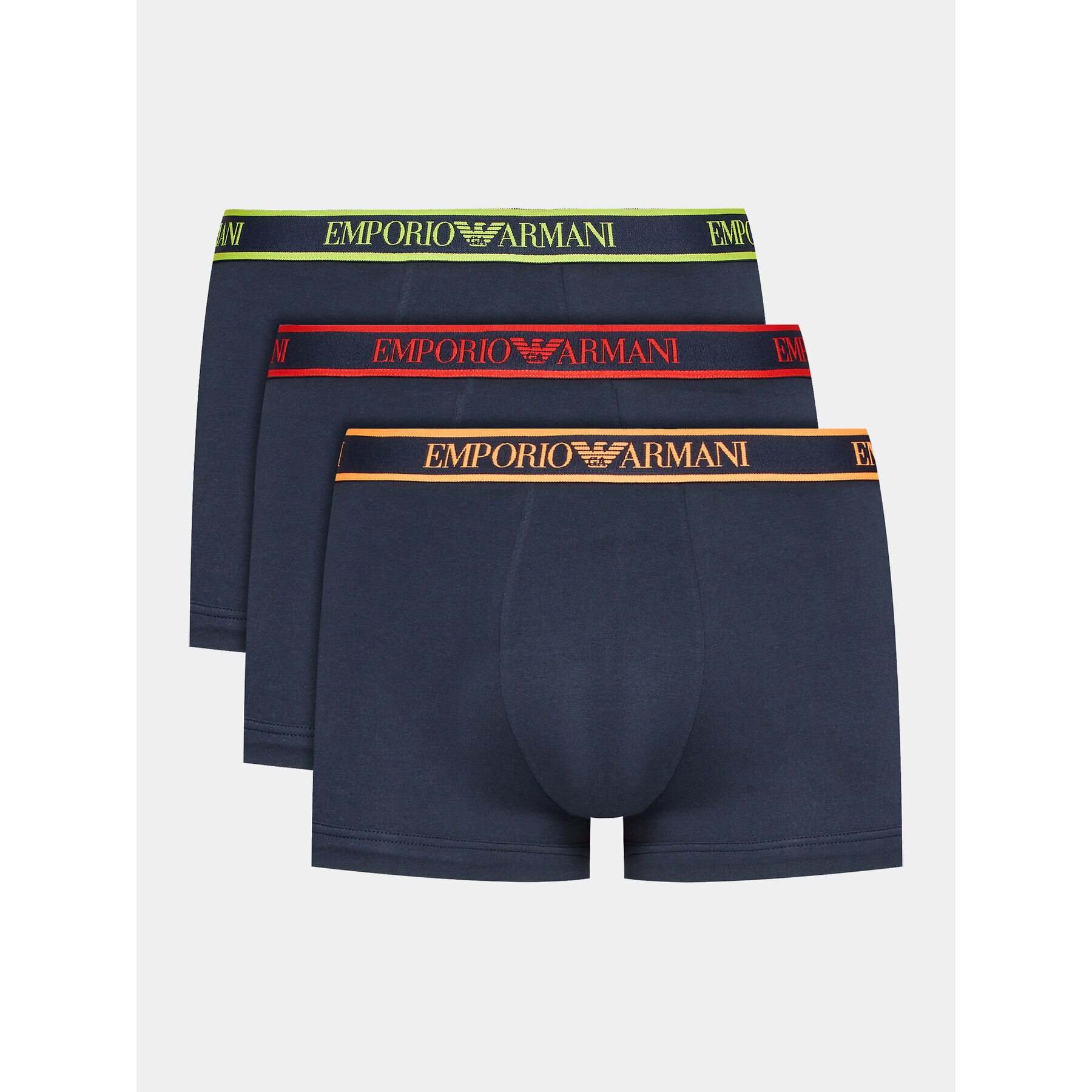 Emporio Armani Underwear Комплект 3 чифта боксерки 111357 3R717 70435 Тъмносин - Pepit.bg