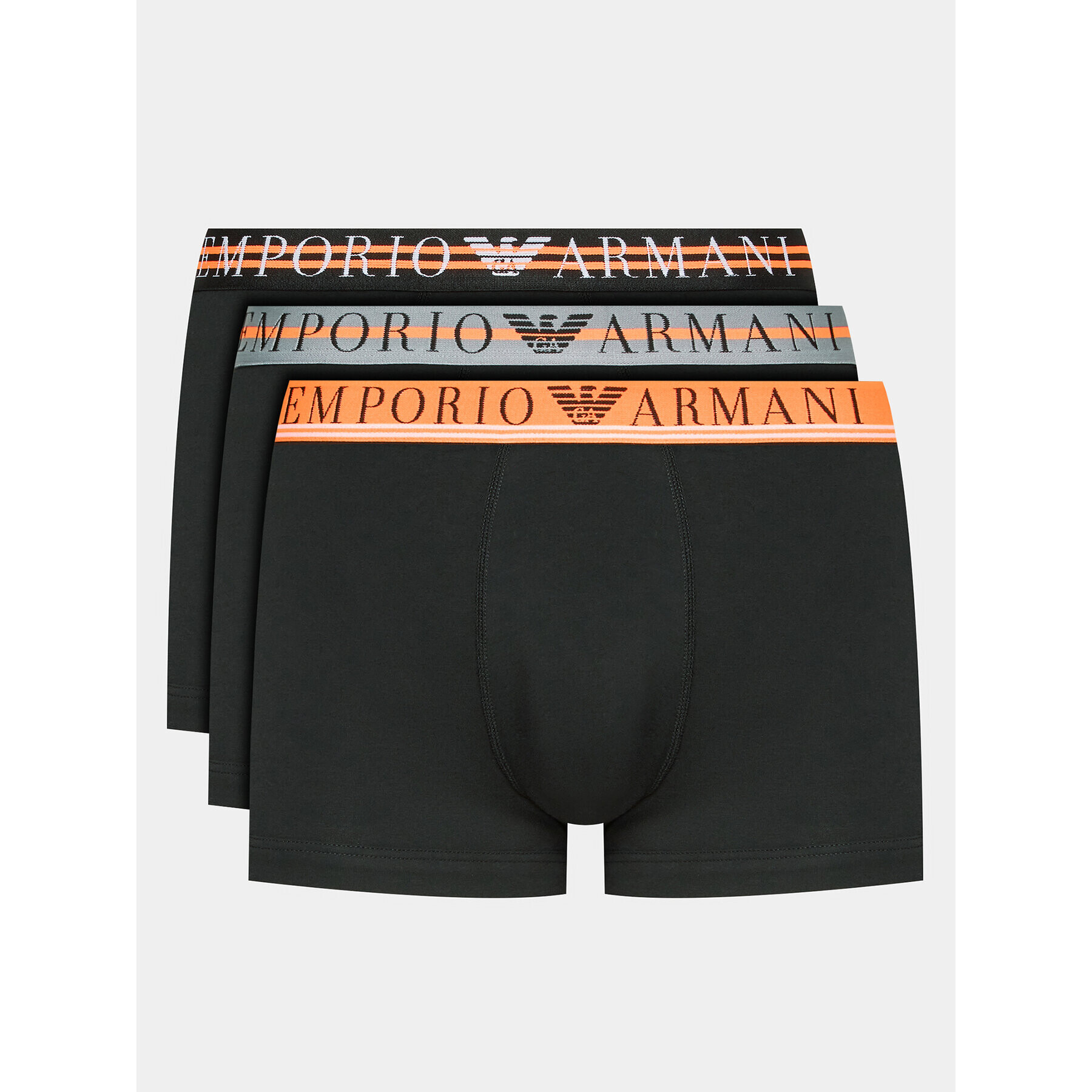 Emporio Armani Underwear Комплект 3 чифта боксерки 111357 3R723 50620 Черен - Pepit.bg