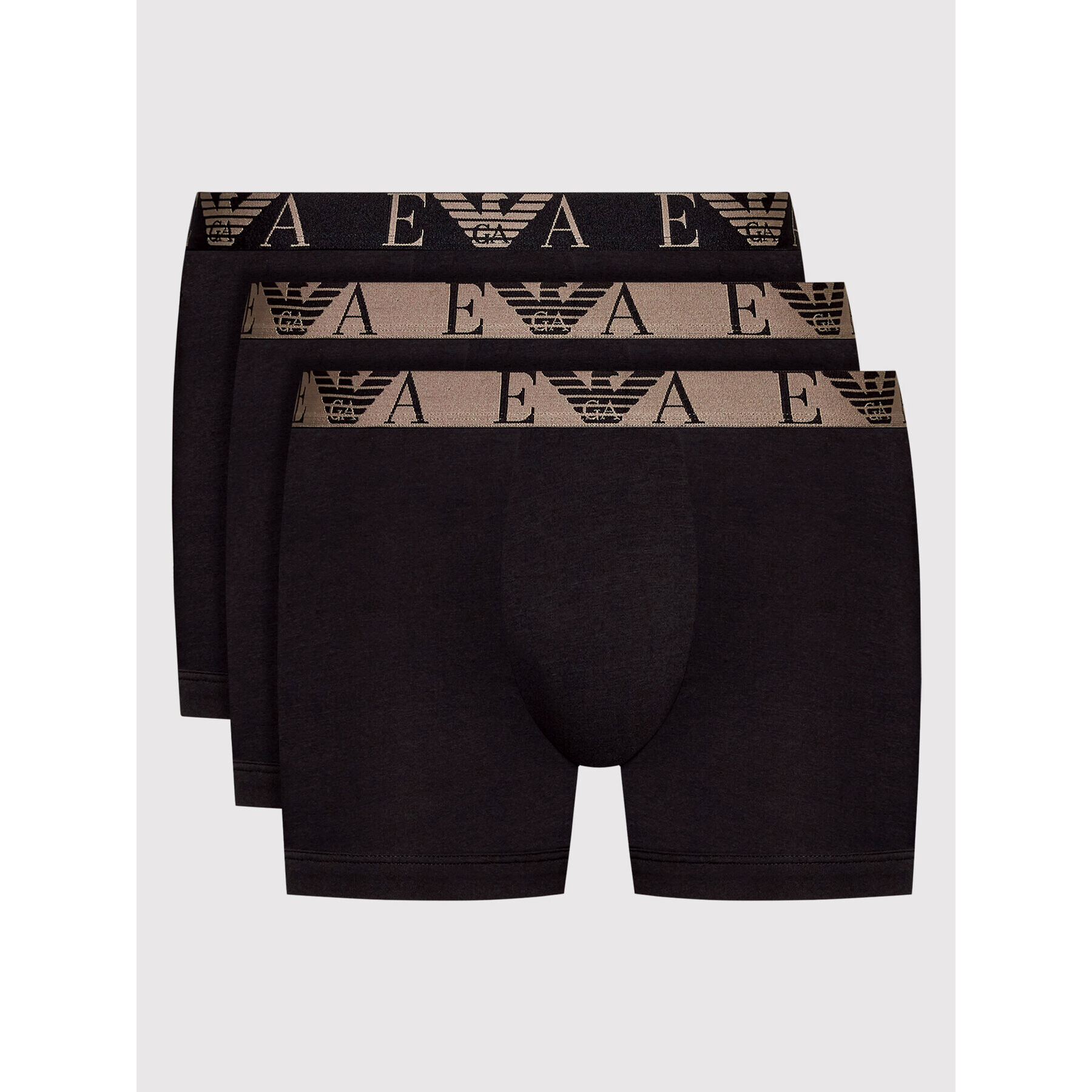 Emporio Armani Underwear Комплект 3 чифта боксерки 111473 2F715 21320 Черен - Pepit.bg