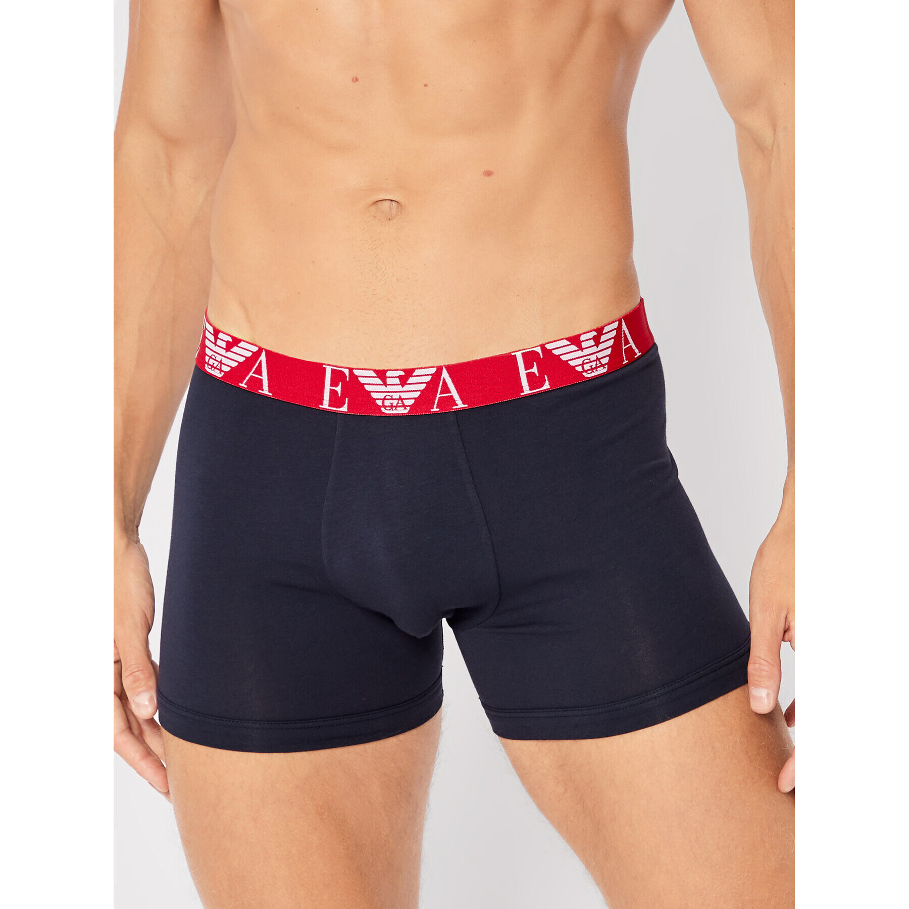 Emporio Armani Underwear Комплект 3 чифта боксерки 111473 2F715 70435 Тъмносин - Pepit.bg