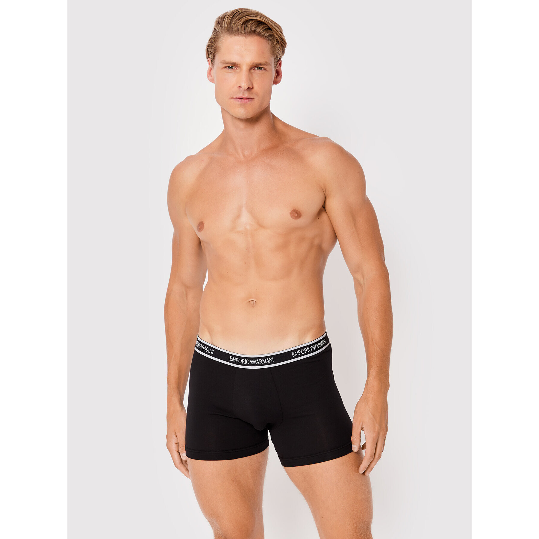 Emporio Armani Underwear Комплект 3 чифта боксерки 111473 2F717 50620 Черен - Pepit.bg