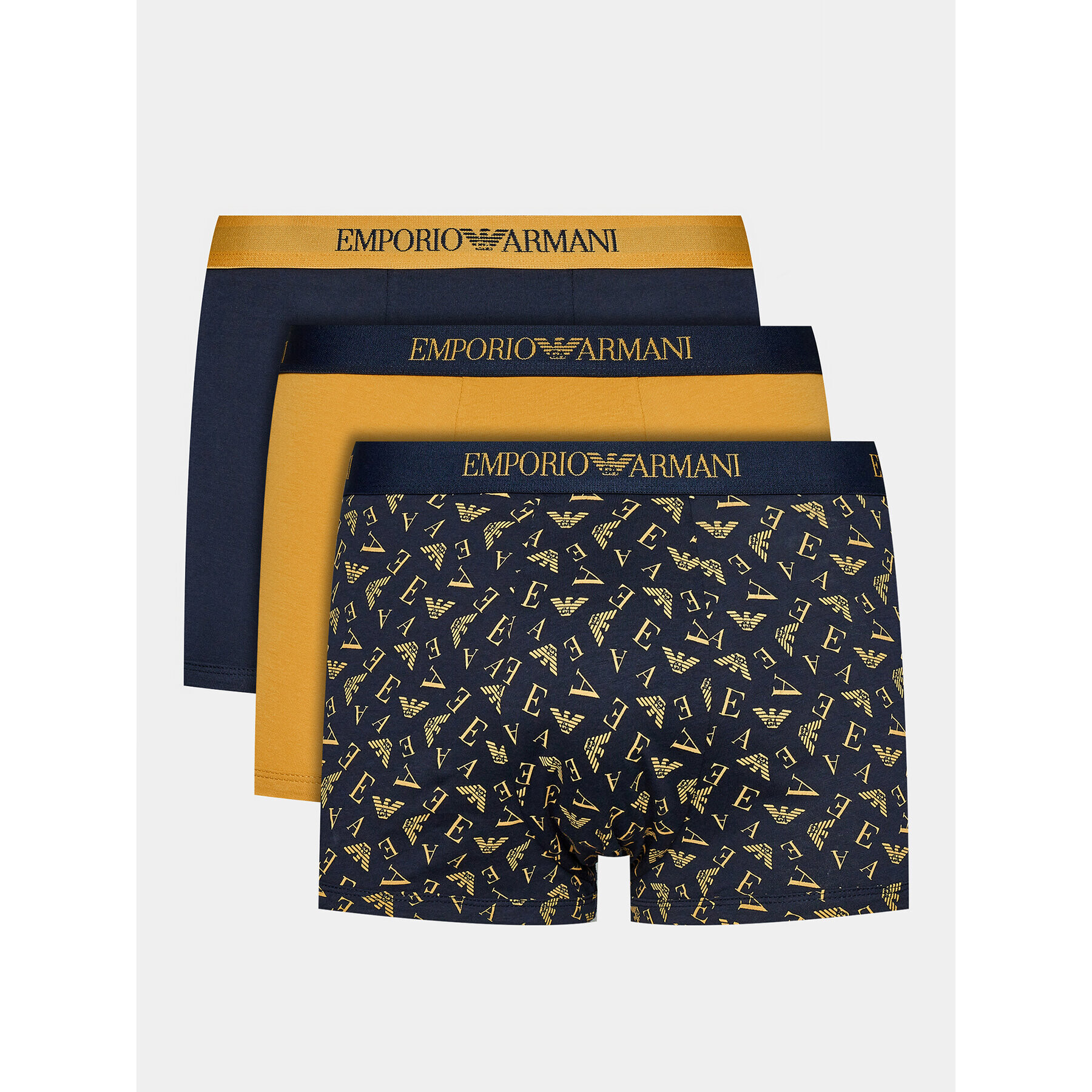 Emporio Armani Underwear Комплект 3 чифта боксерки 111625 3F722 22036 Тъмносин - Pepit.bg