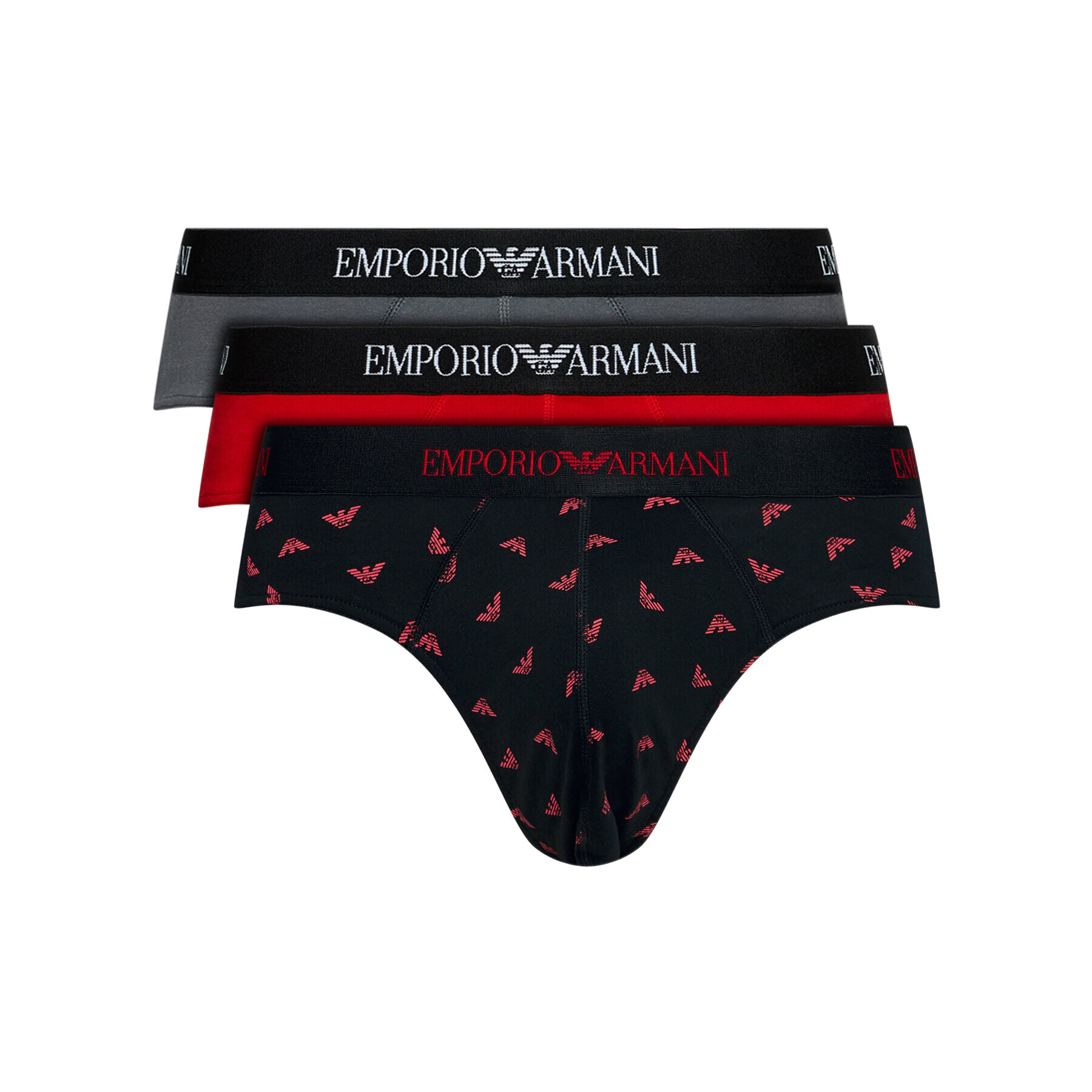 Emporio Armani Underwear Комплект 3 чифта слипове 111624 1P722 25244 Цветен - Pepit.bg