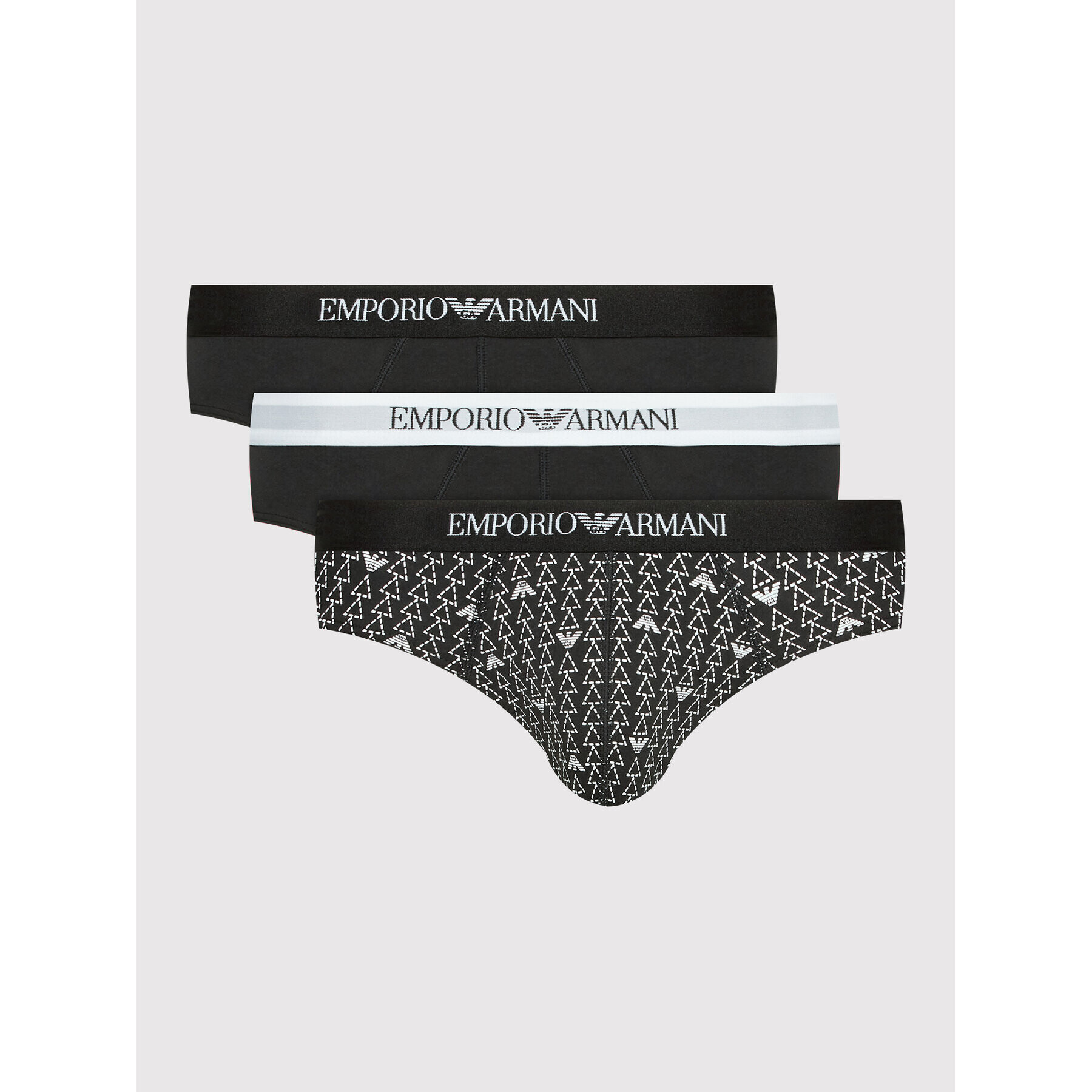 Emporio Armani Underwear Комплект 3 чифта слипове 111624 2R722 12921 Черен - Pepit.bg