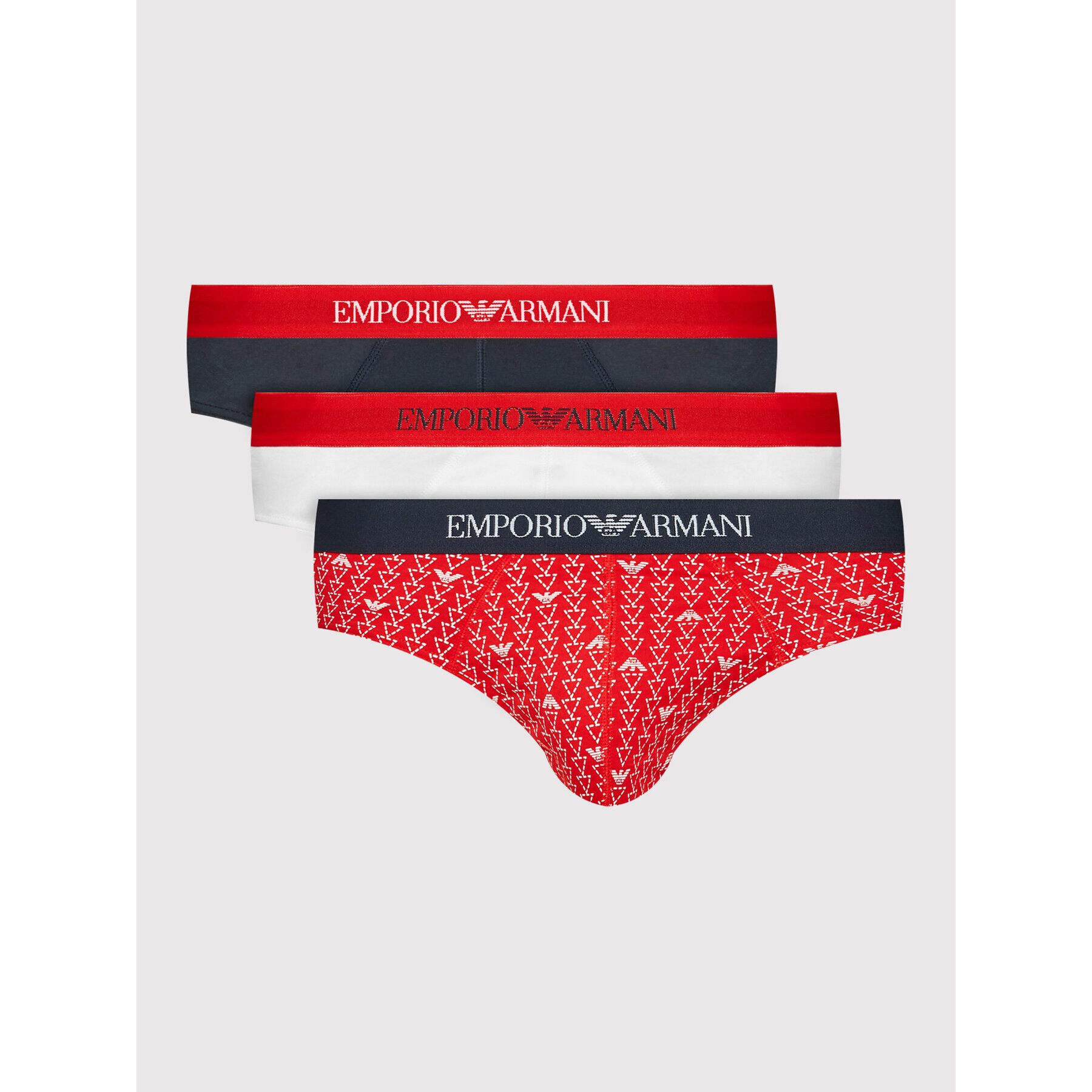 Emporio Armani Underwear Комплект 3 чифта слипове 111624 2R722 97210 Цветен - Pepit.bg