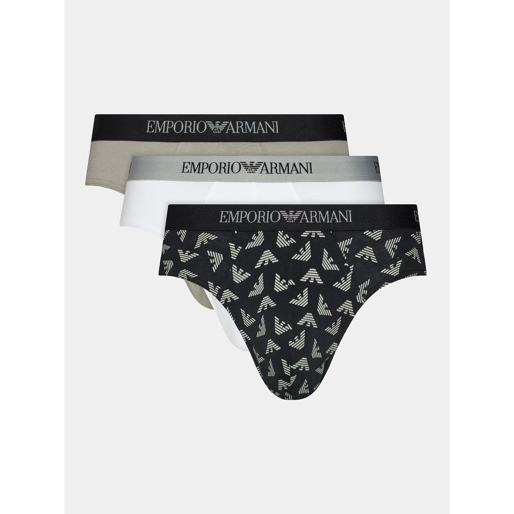 Emporio Armani Underwear Комплект 3 чифта слипове 111624 4R722 18111 Цветен - Pepit.bg