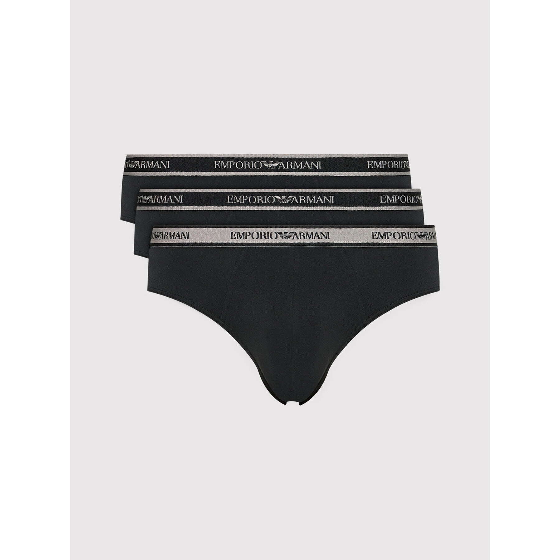 Emporio Armani Underwear Комплект 3 чифта слипове 111734 1A717 50620 Черен - Pepit.bg