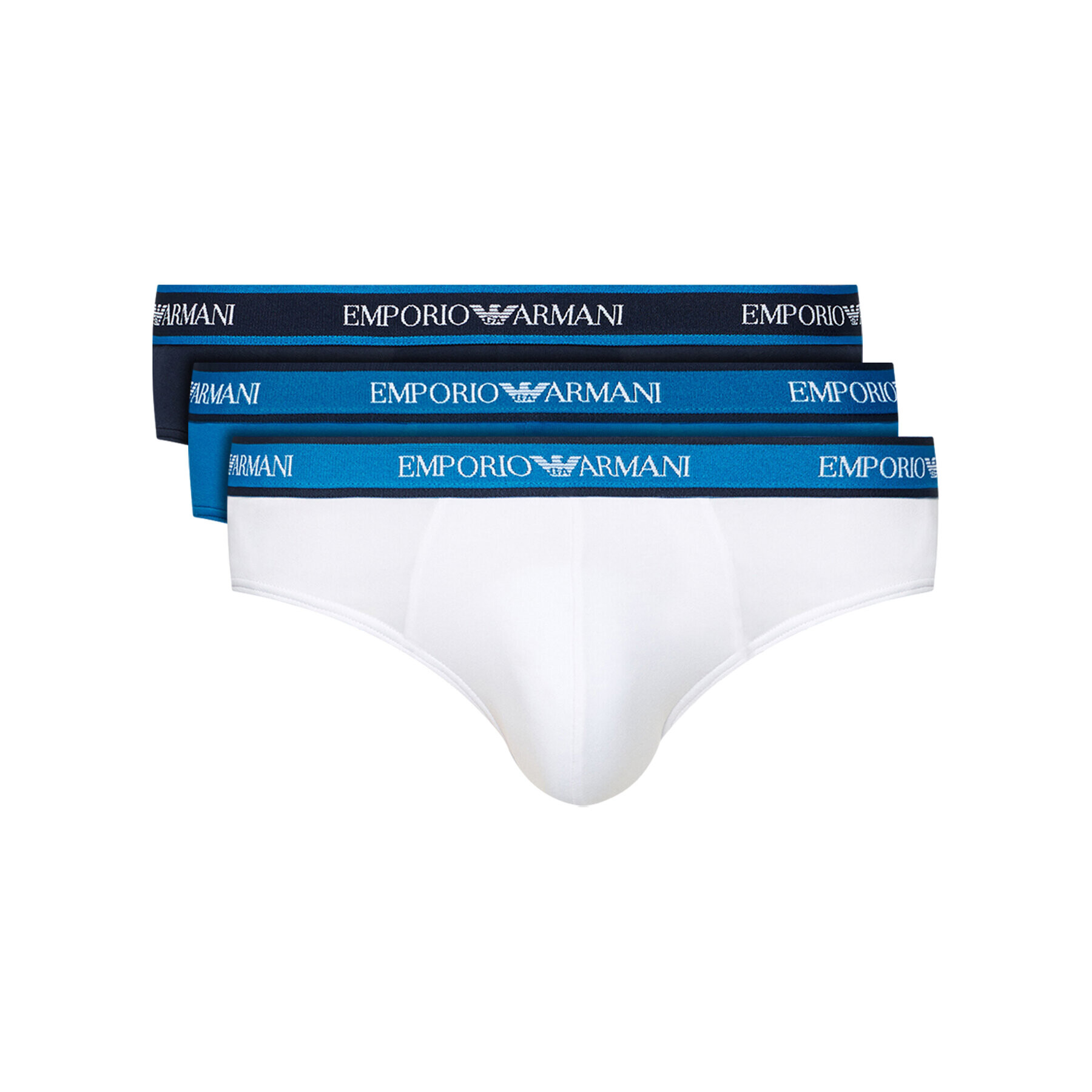 Emporio Armani Underwear Комплект 3 чифта слипове 111734 1P717 23434 Цветен - Pepit.bg