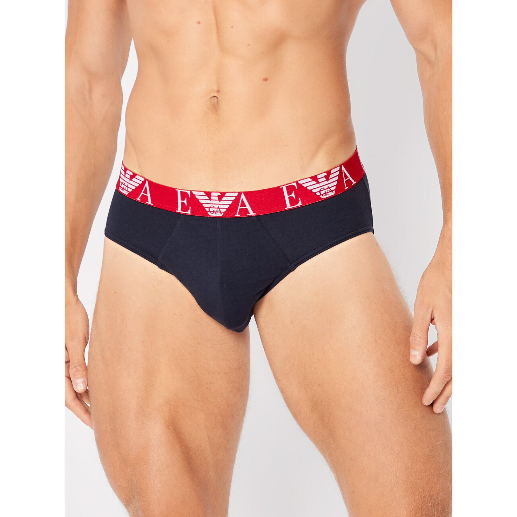 Emporio Armani Underwear Комплект 3 чифта слипове 111734 2F715 70435 Тъмносин - Pepit.bg