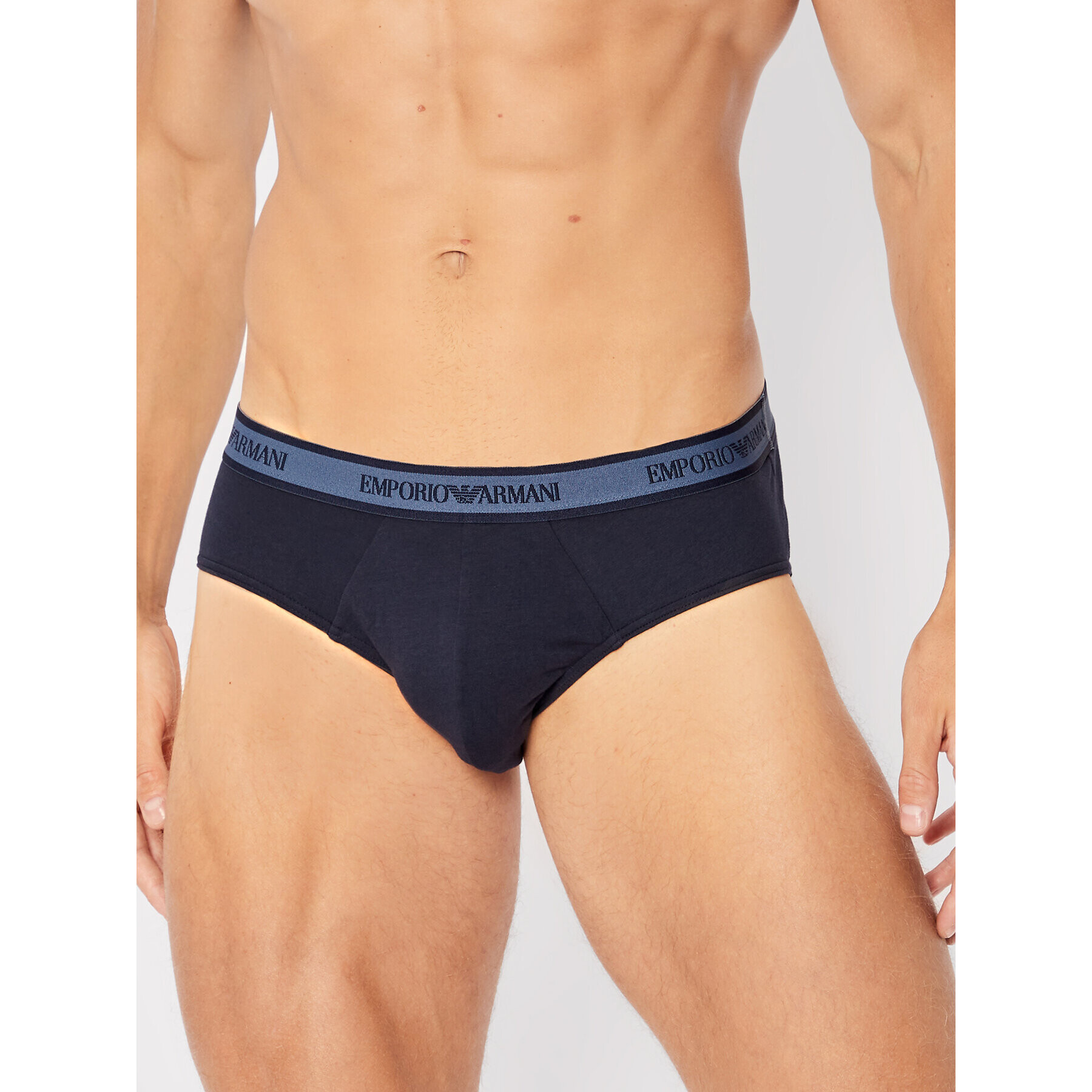 Emporio Armani Underwear Комплект 3 чифта слипове 111734 2F717 40035 Тъмносин - Pepit.bg