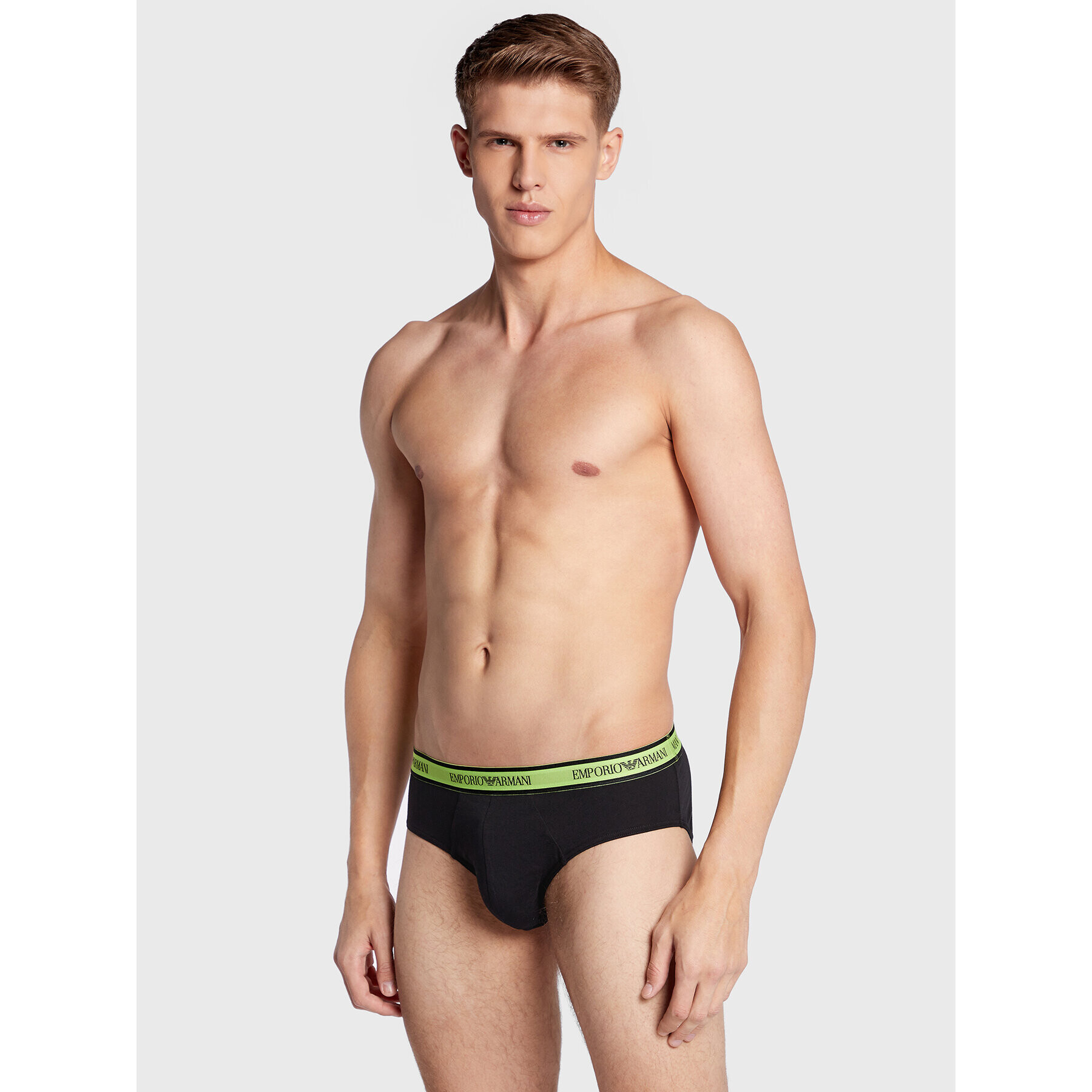 Emporio Armani Underwear Комплект 3 чифта слипове 111734 2F717 73320 Черен - Pepit.bg