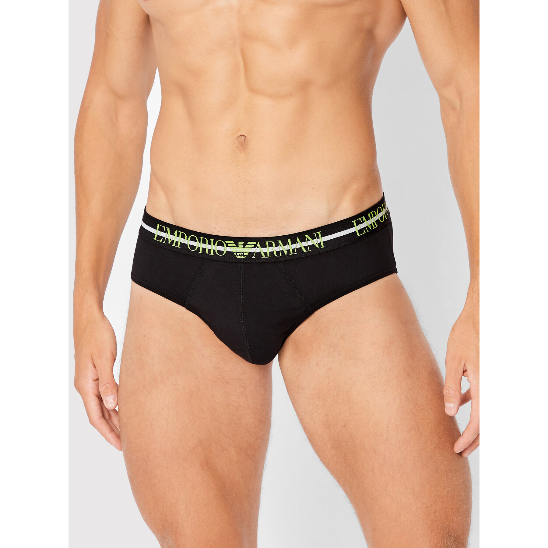 Emporio Armani Underwear Комплект 3 чифта слипове 111734 2F723 21320 Черен - Pepit.bg