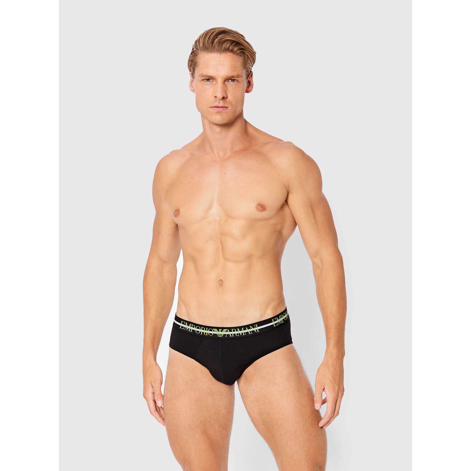 Emporio Armani Underwear Комплект 3 чифта слипове 111734 2F723 21320 Черен - Pepit.bg