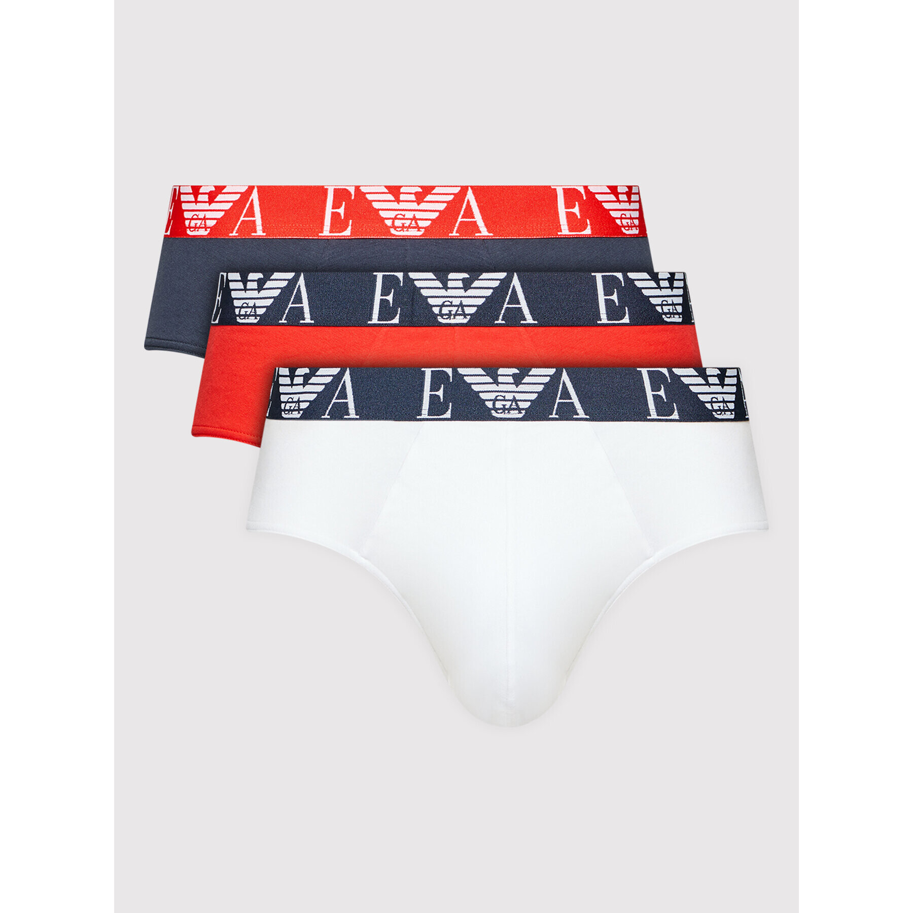 Emporio Armani Underwear Комплект 3 чифта слипове 111734 2R715 97010 Цветен - Pepit.bg