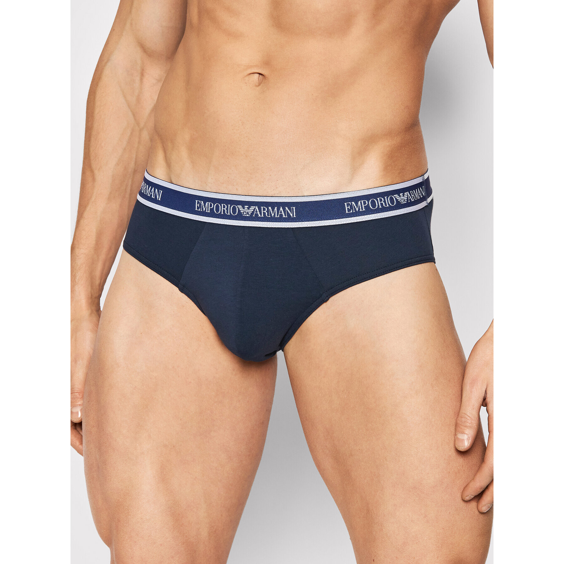 Emporio Armani Underwear Комплект 3 чифта слипове 111734 2R717 96835 Син - Pepit.bg