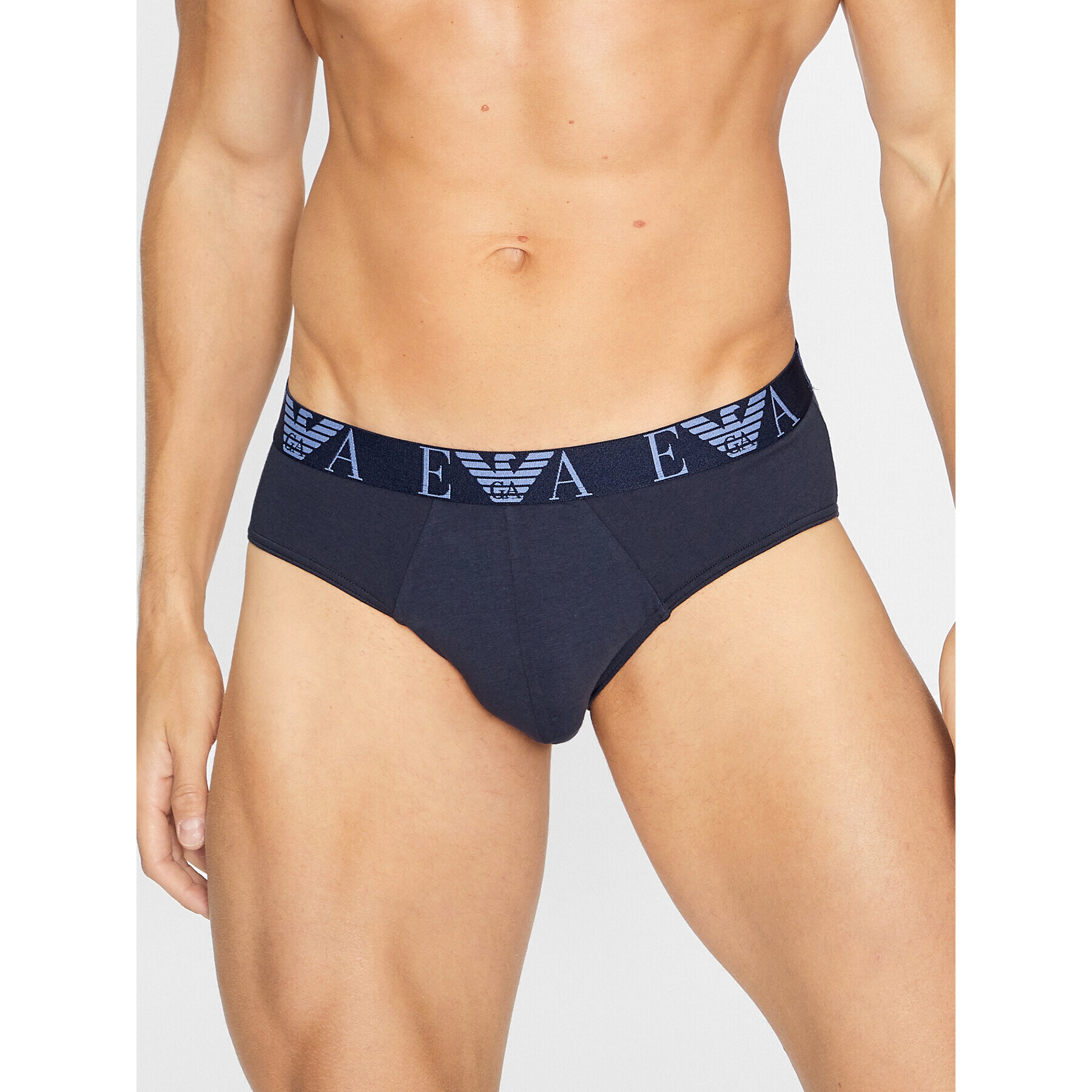 Emporio Armani Underwear Комплект 3 чифта слипове 111734 3F715 40035 Тъмносин - Pepit.bg