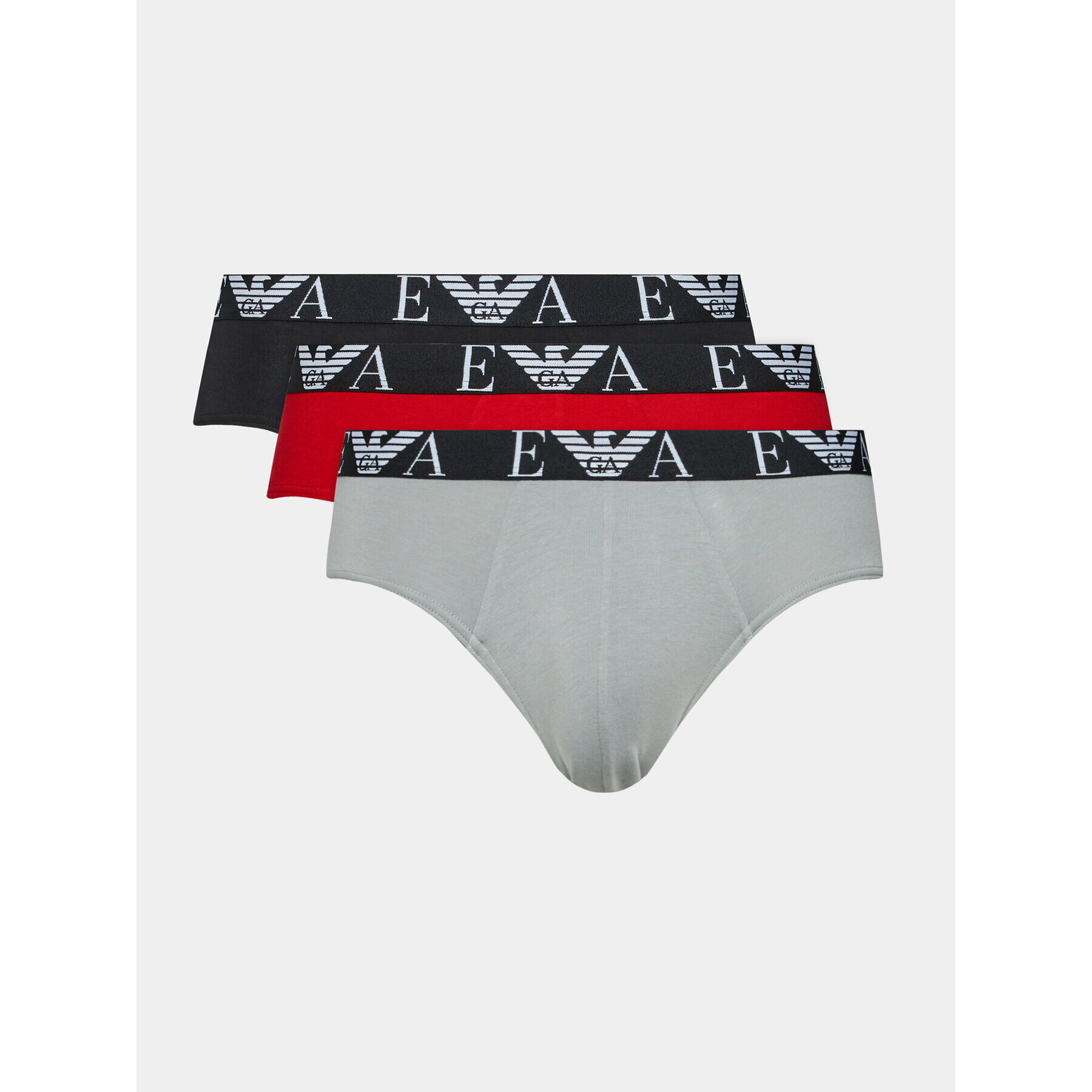 Emporio Armani Underwear Комплект 3 чифта слипове 111734 3F715 41074 Червен - Pepit.bg