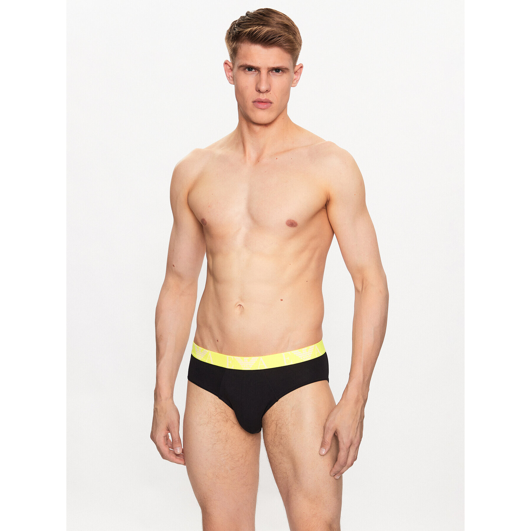 Emporio Armani Underwear Комплект 3 чифта слипове 111734 3R715 50620 Черен - Pepit.bg