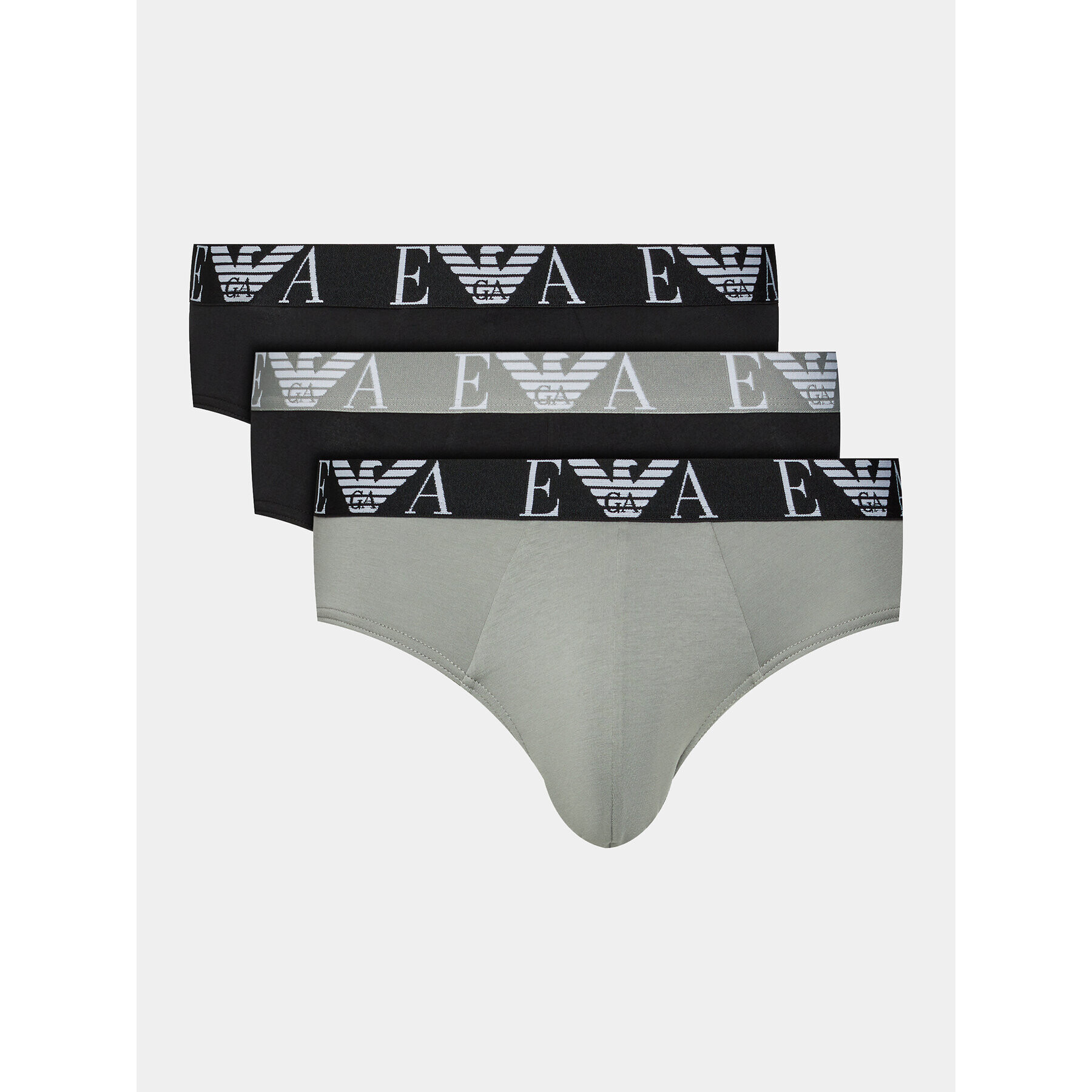 Emporio Armani Underwear Комплект 3 чифта слипове 111734 4R715 35321 Цветен - Pepit.bg