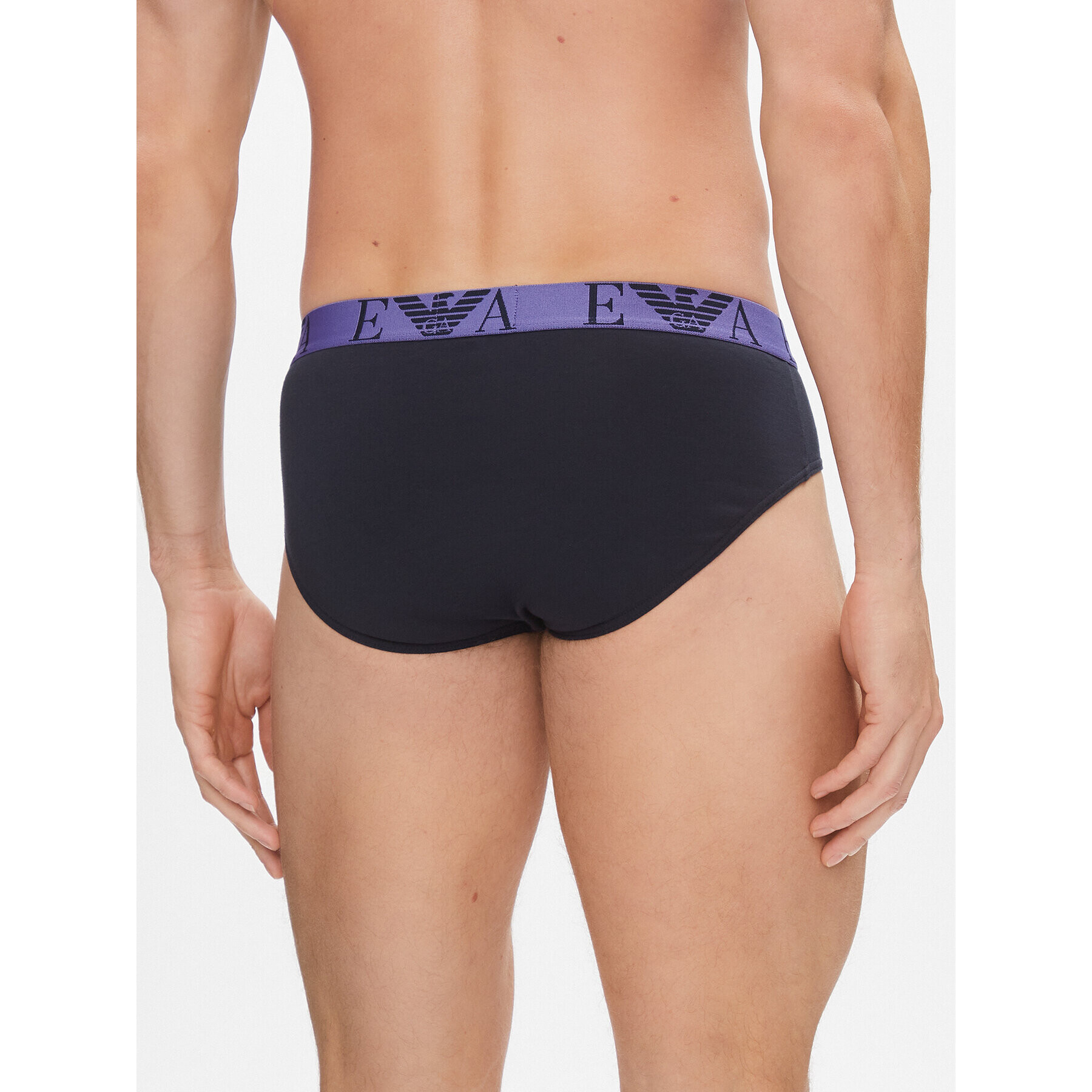 Emporio Armani Underwear Комплект 3 чифта слипове 111734 4R715 70435 Тъмносин - Pepit.bg