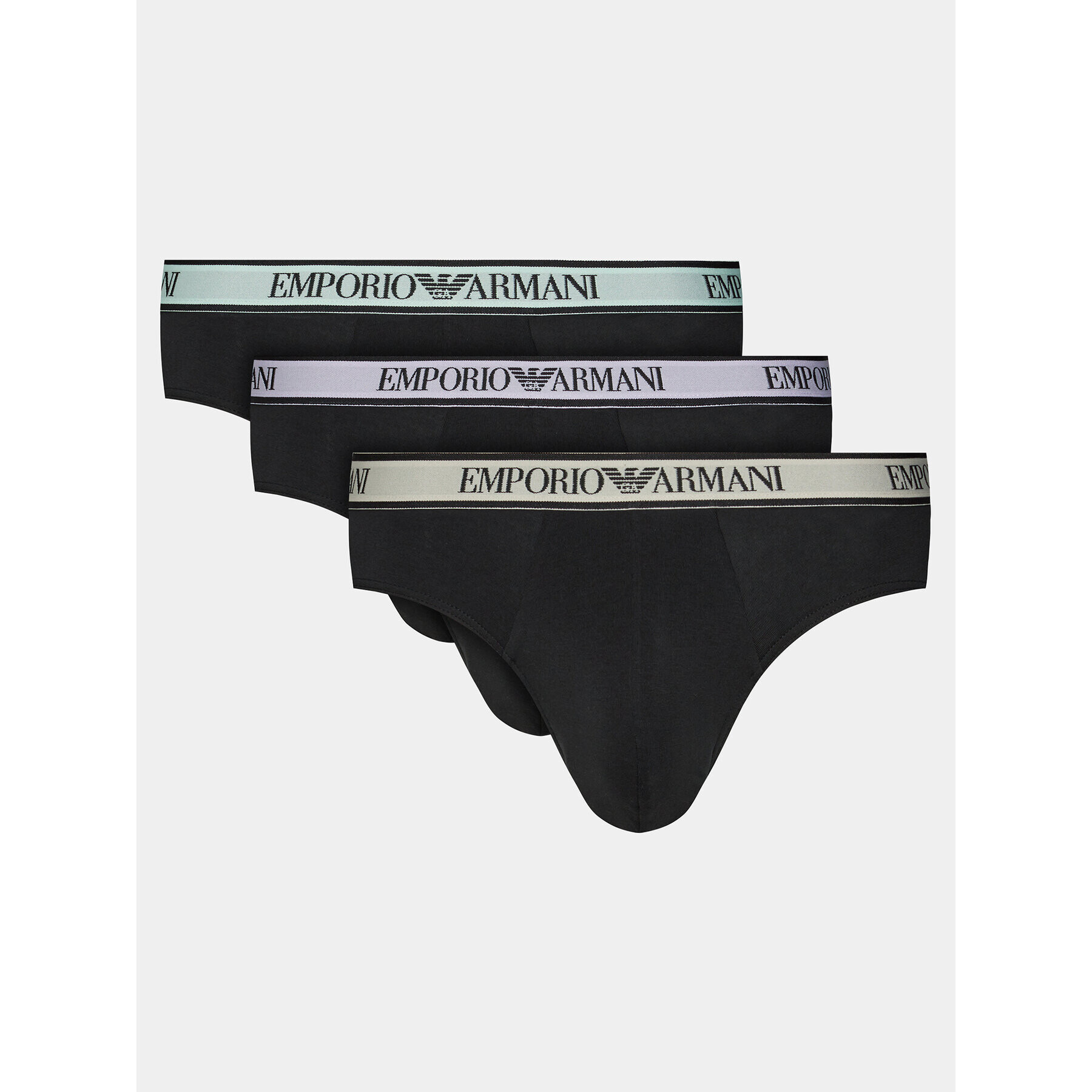 Emporio Armani Underwear Комплект 3 чифта слипове 111734 4R717 50620 Черен - Pepit.bg