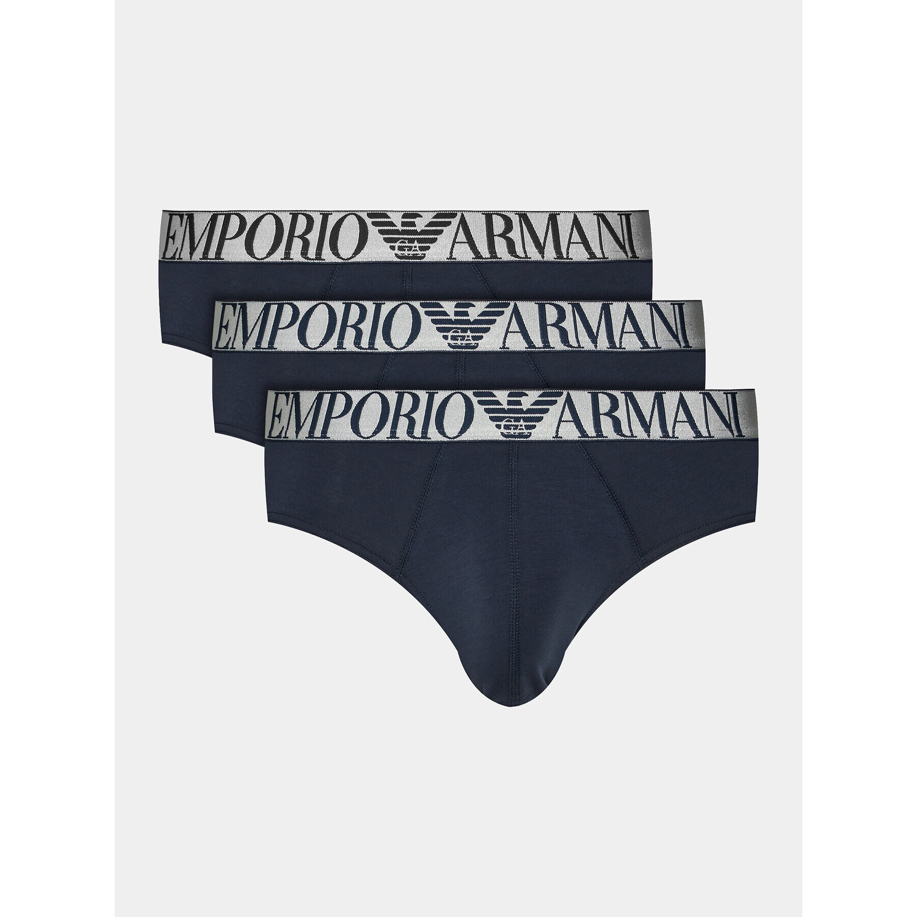 Emporio Armani Underwear Комплект 3 чифта слипове 111734 4R726 40035 Тъмносин - Pepit.bg