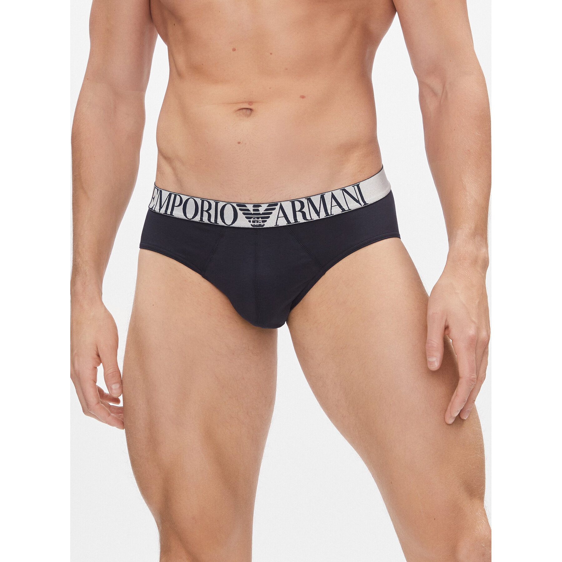 Emporio Armani Underwear Комплект 3 чифта слипове 111734 4R726 40035 Тъмносин - Pepit.bg