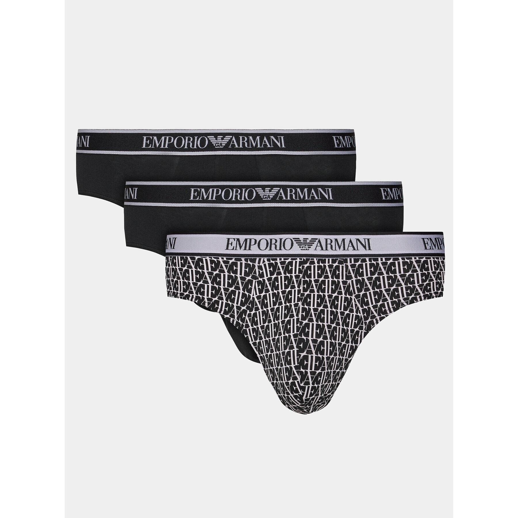 Emporio Armani Underwear Комплект 3 чифта слипове 112132 4R717 35421 Черен - Pepit.bg