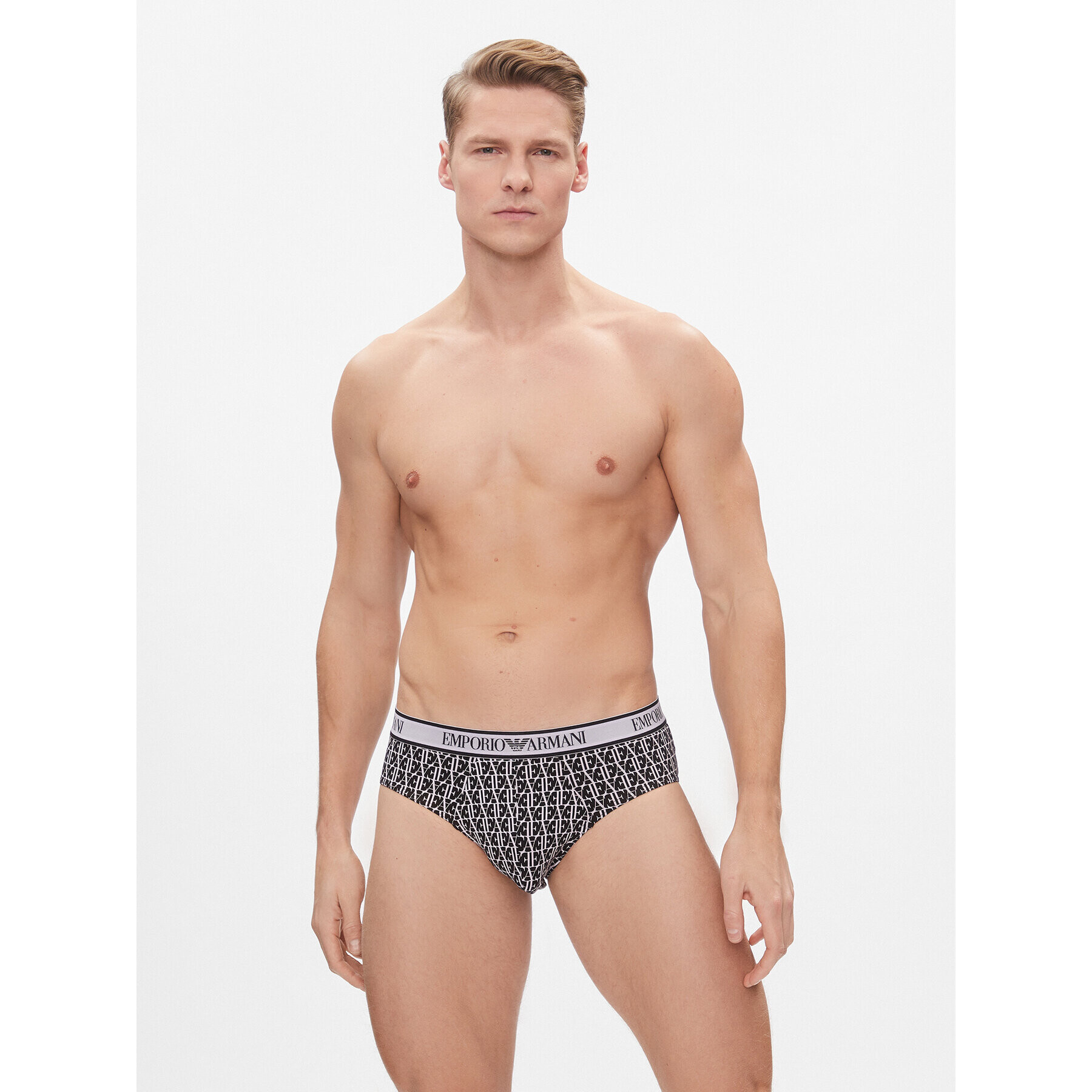 Emporio Armani Underwear Комплект 3 чифта слипове 112132 4R717 35421 Черен - Pepit.bg