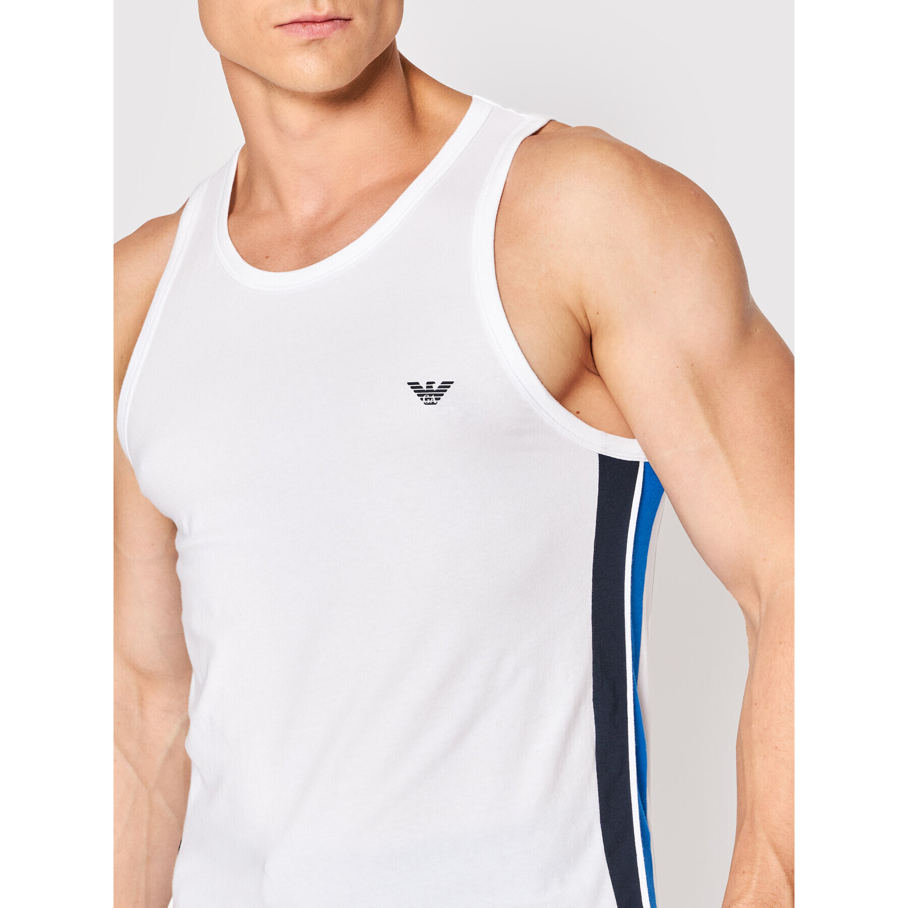 Emporio Armani Underwear Мъжки топ 110828 2R725 00010 Бял Regular Fit - Pepit.bg